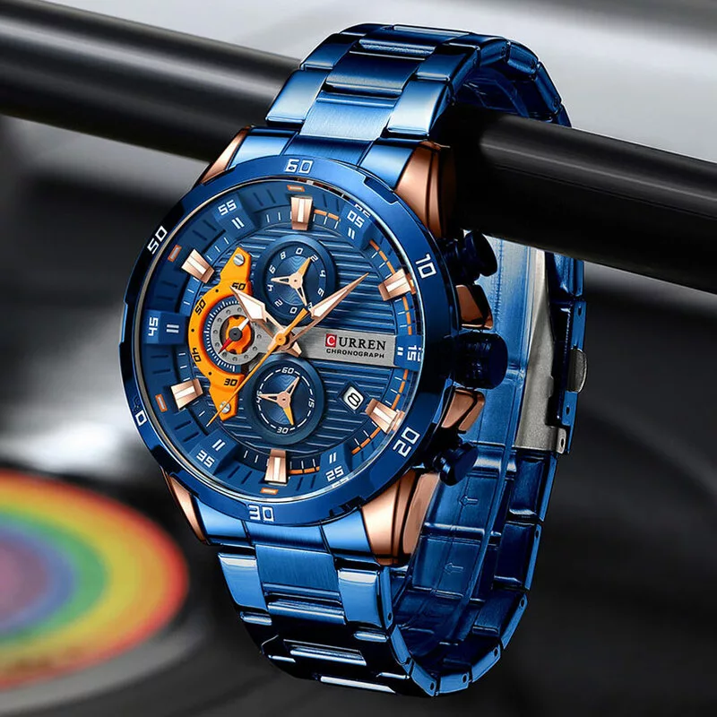 ساعت مچی عقربه‌ای مردانه  کوارتز کورن واتچ مدل 8402