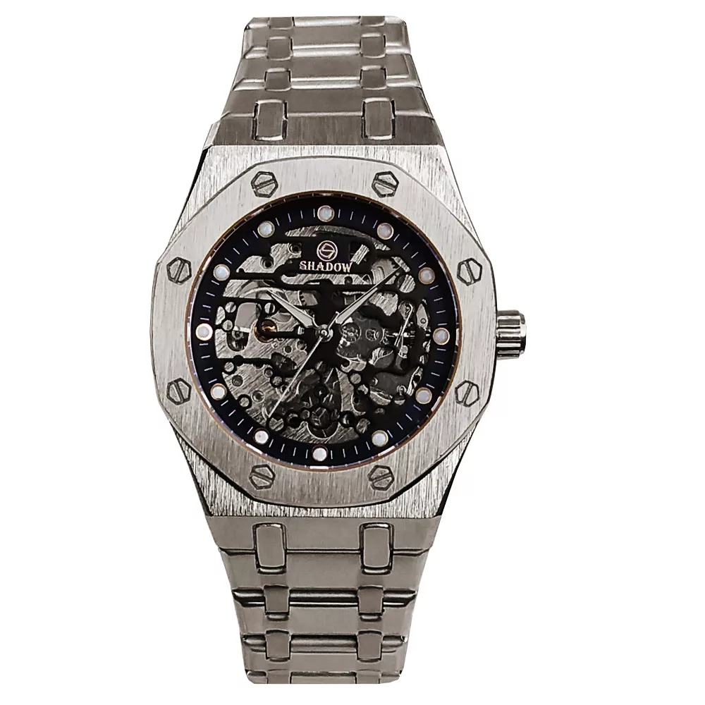 ساعت مچی عقربه‌ای اتوماتیک مردانه مدل اتوماتیک نبضی کوکی اتومات کد 12