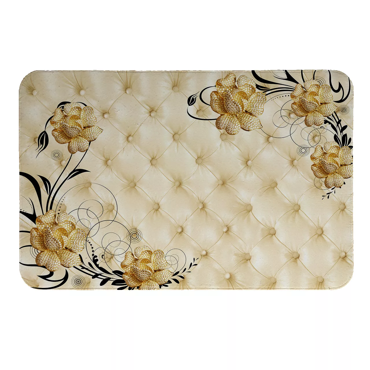 پادری طرح گل کد 5726 سایز 80 × 50 سانتی‌متر