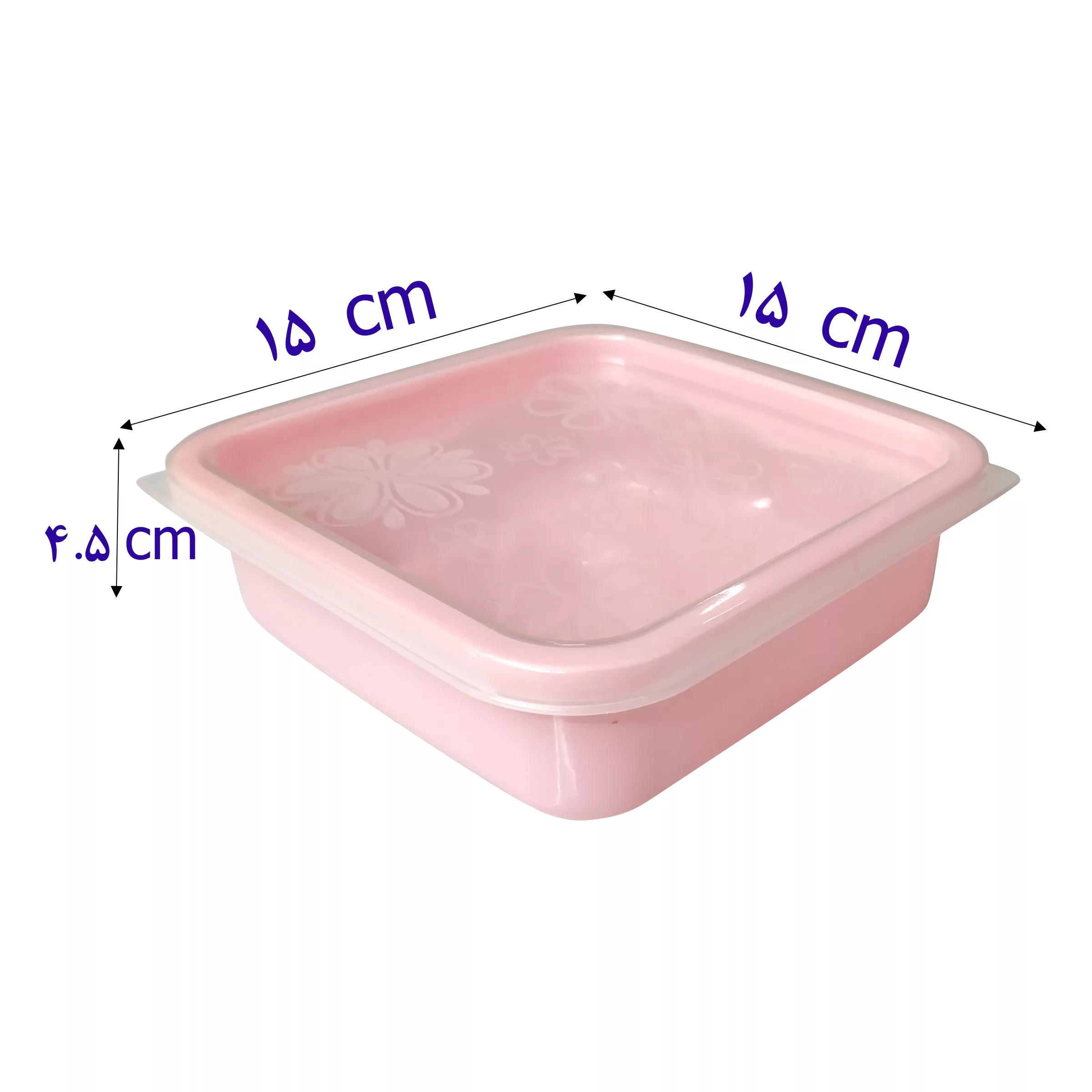 ظرف نگهدارنده مدل فریزری سیبون کد 650cc بسته 10 عددی