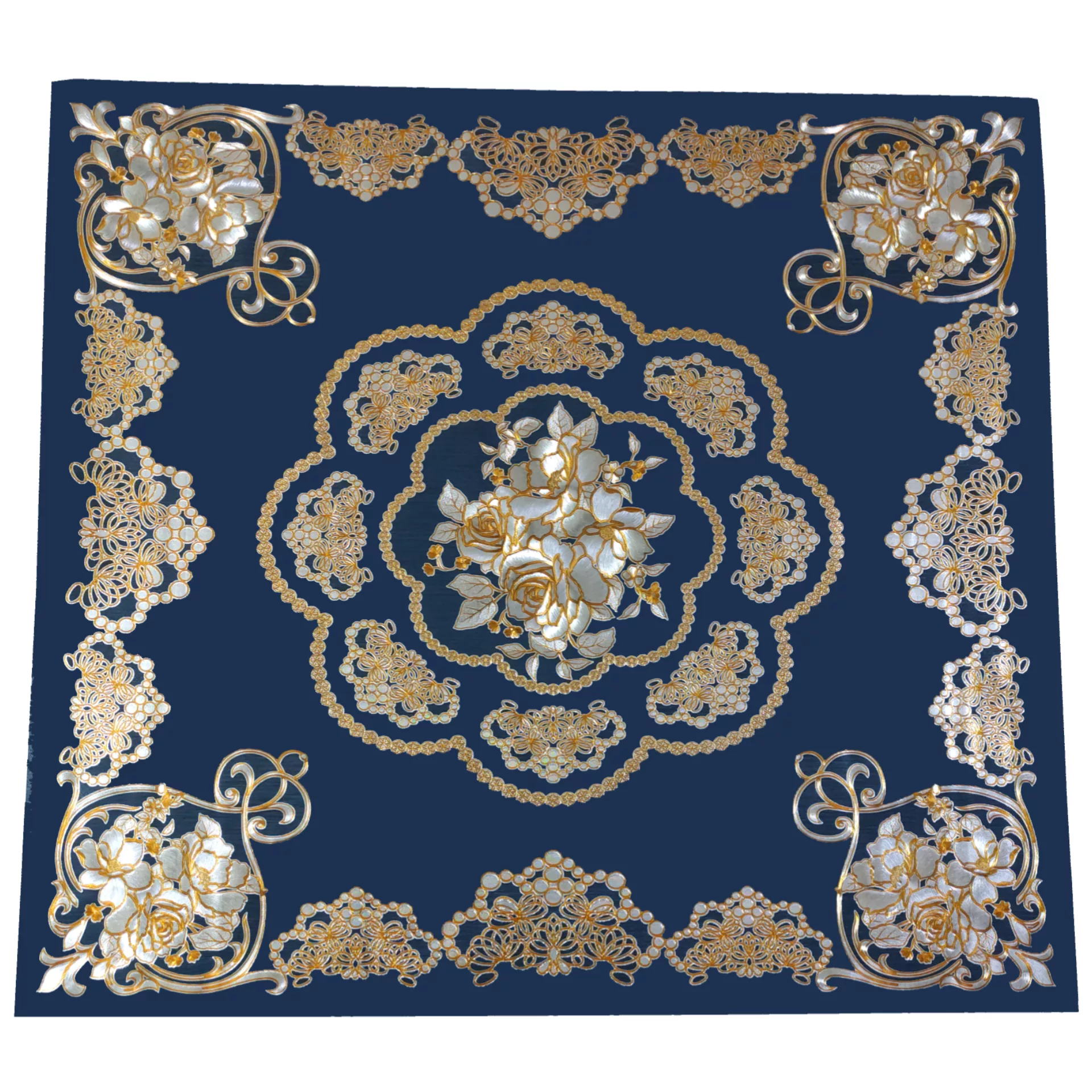 سفره 4 نفره مدل پشت نخی کد 067 سفره 4 نفره مدل پشت نخی کد 067