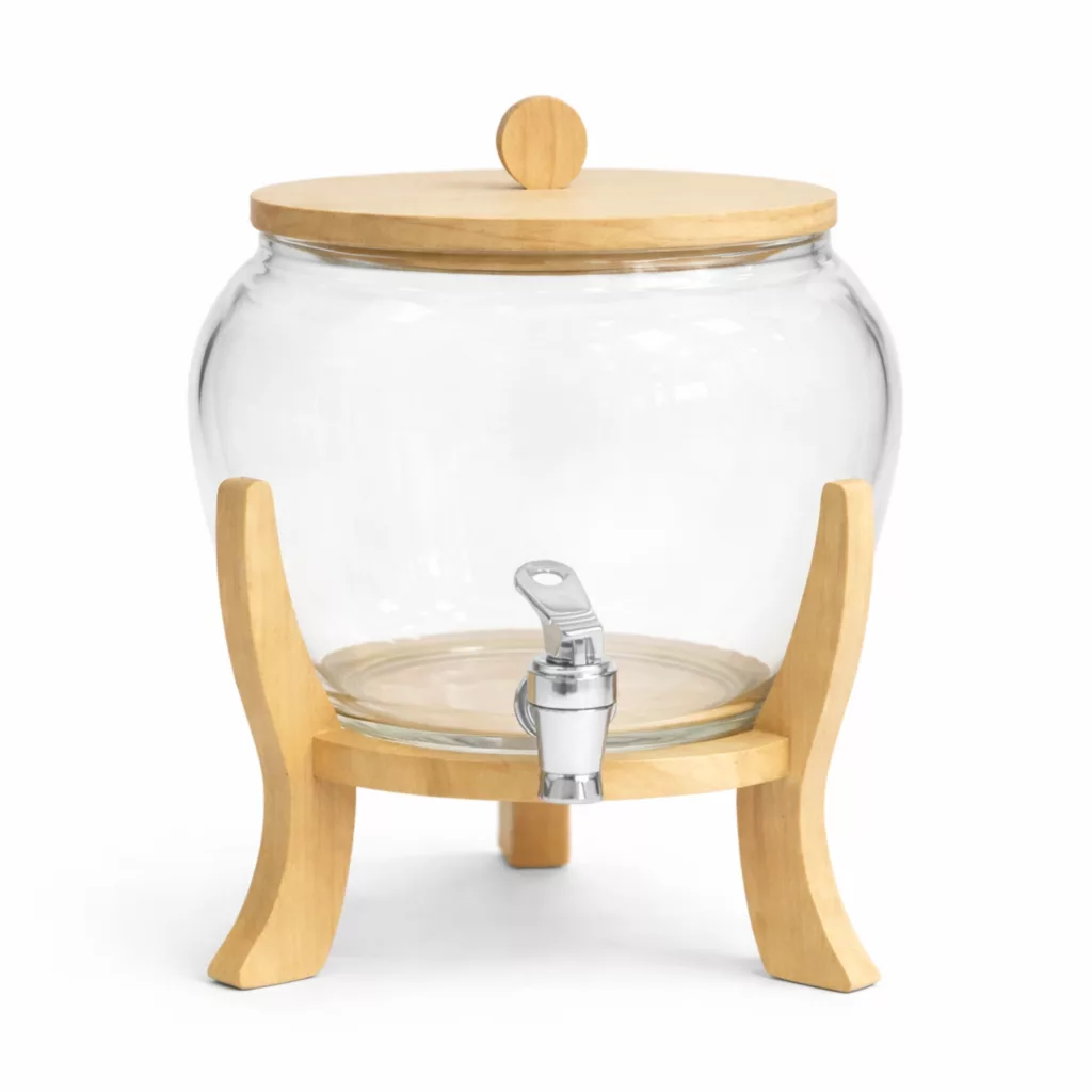 کلمن مدل شیشه‌ای اولگا گنجایش 4 لیتر