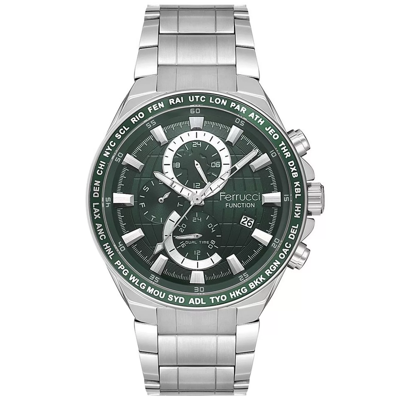 ساعت مچی عقربه‌ای کوارتز مردانه فروچی مدل FCF.03267FM.04