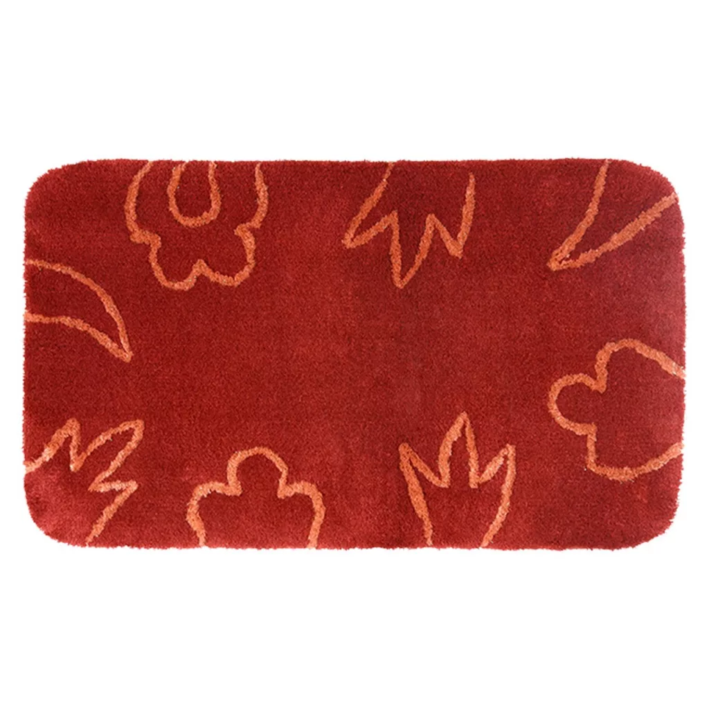 پادری فرش مریم سری تک کوچک طرح پائیز سایز 80 × 47 سانتی متر