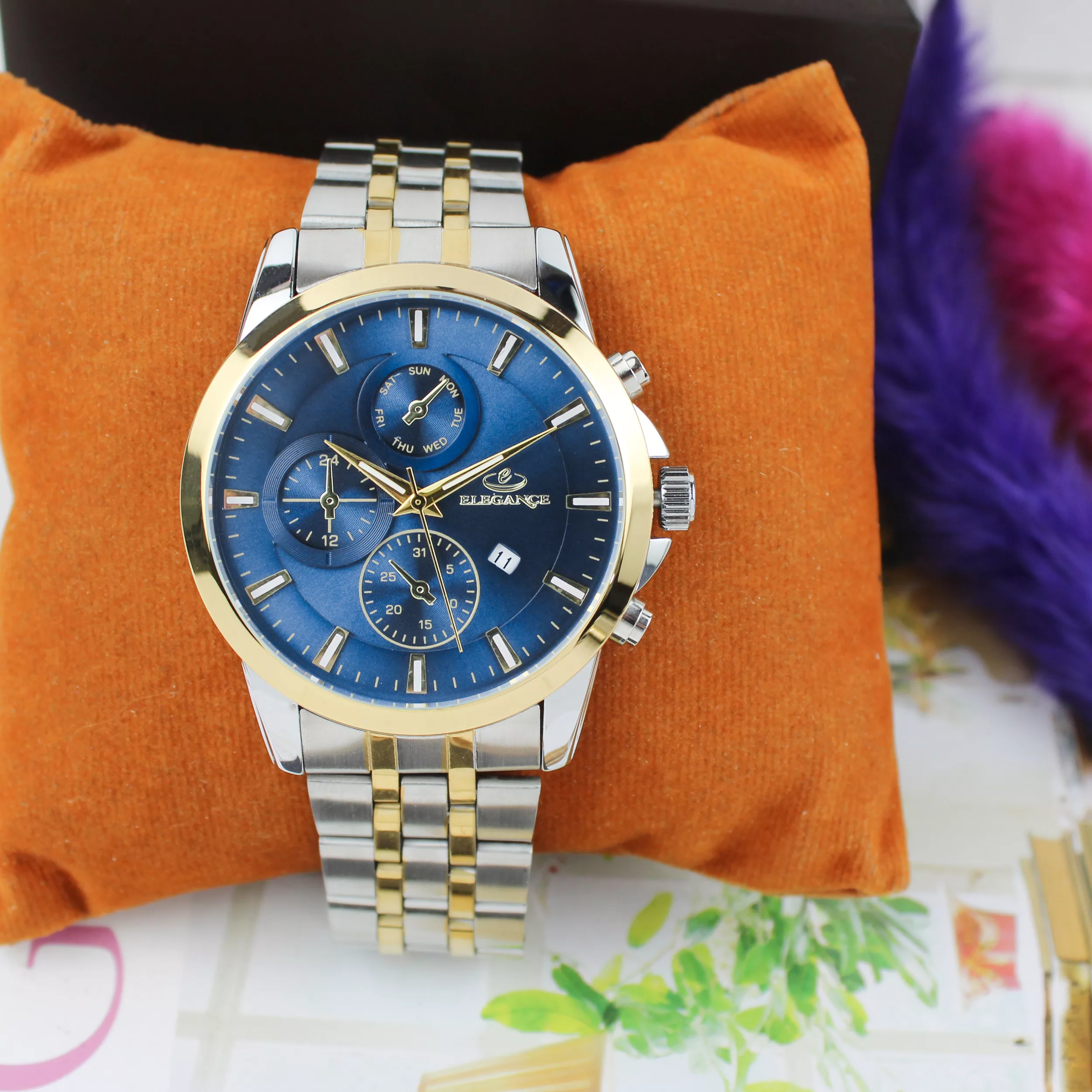 ساعت مچی عقربه‌ای کوارتز مردانه الگانس مدل EMDOAJ9420