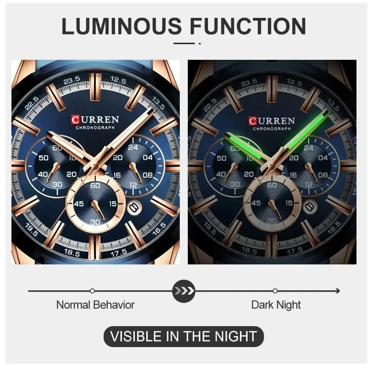 ساعت مچی عقربه‌ای مردانه کورن واتچ مدل 8355