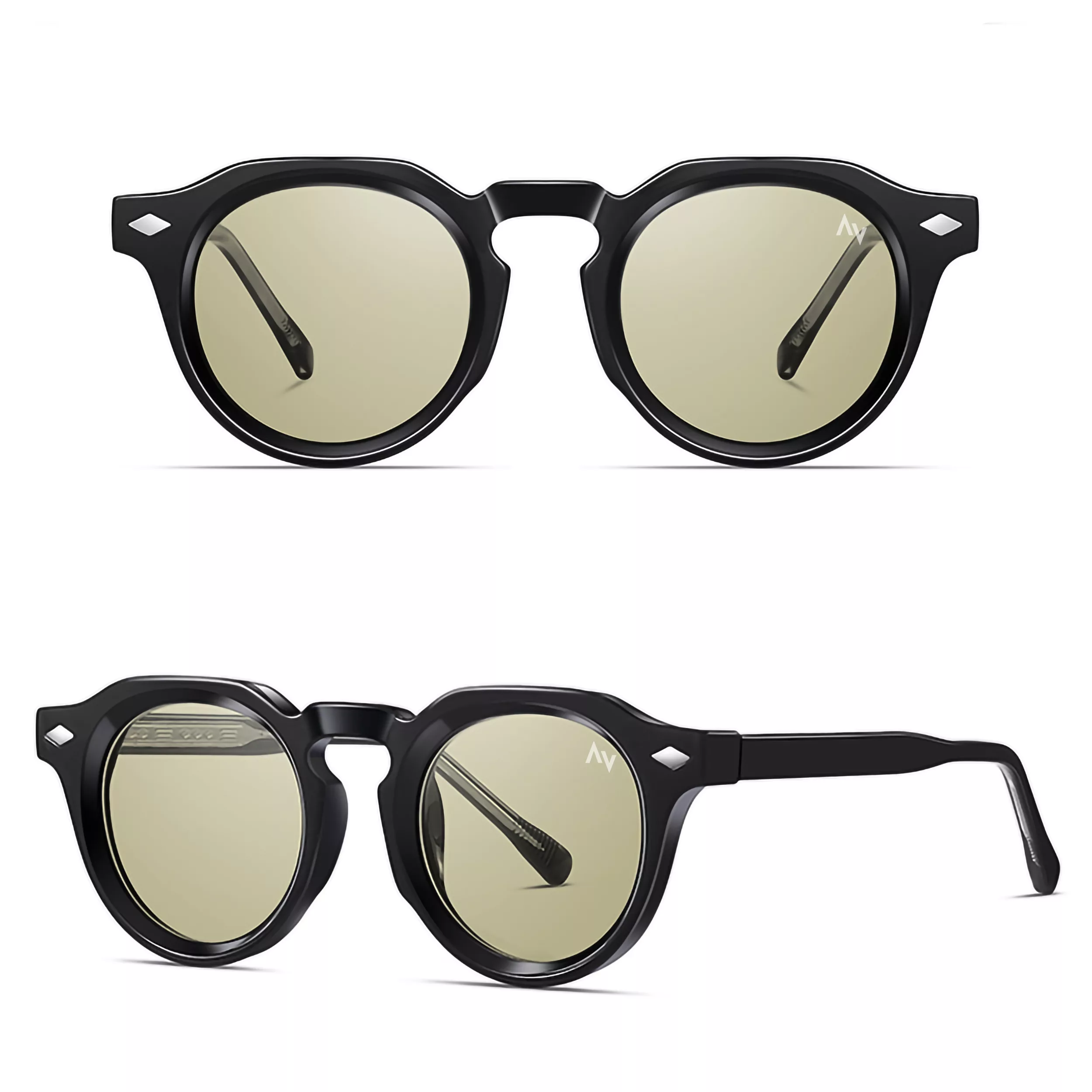 عینک آفتابی پنتوس (Pantos) آلبرت وگ مدل SZ8203 Obsidian Moss