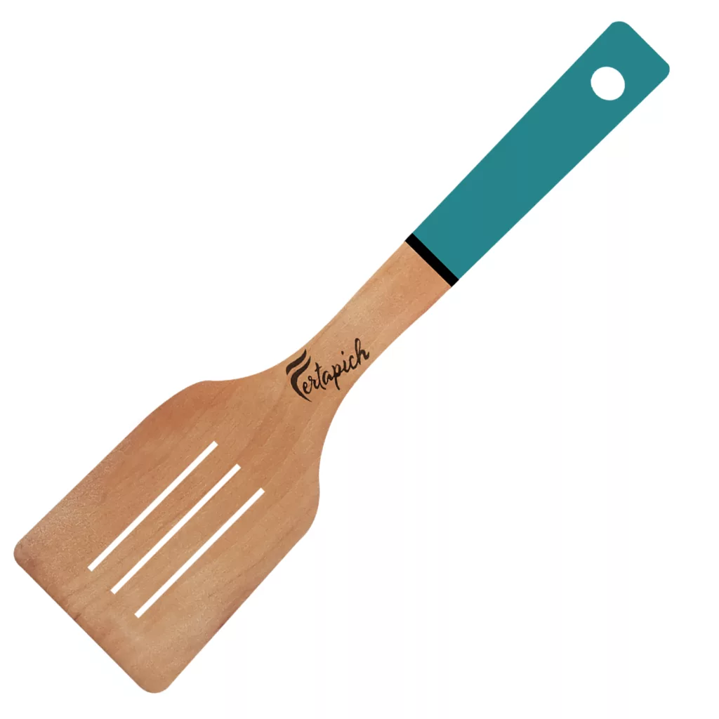 سرویس کفگیر و ملاقه 3 پارچه فرتاپیچ مدل چوبی کد 043