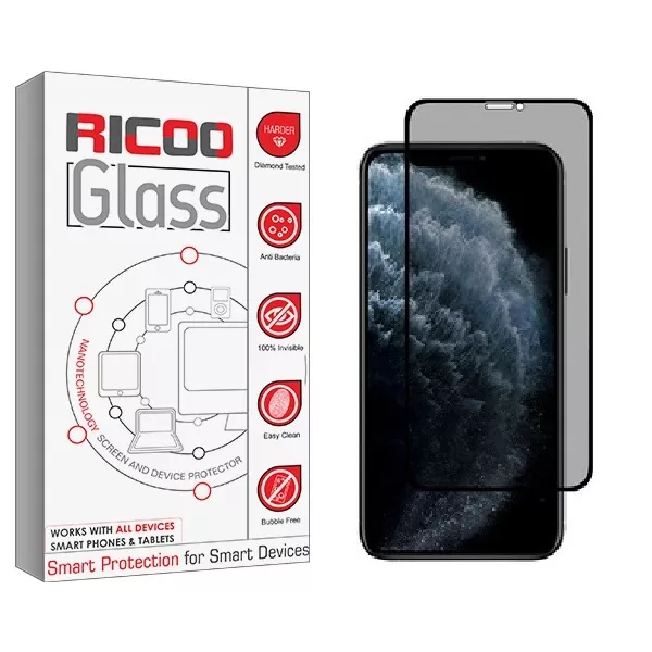 محافظ صفحه نمایش ریکوو مدل Privacy-1 مناسب برای گوشی موبایل اپل iPhone 11