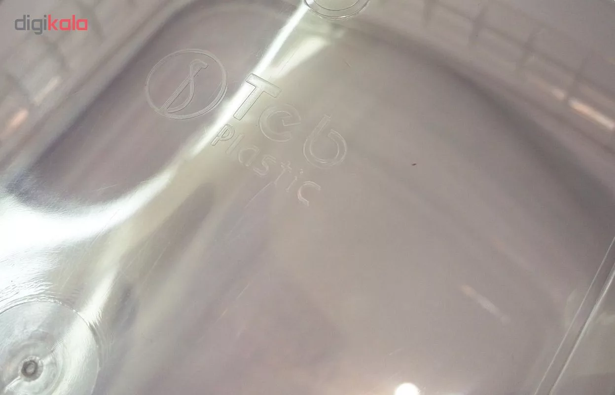 ظرف نگهدارنده طب پلاستیک مدل 1500C بسته 5 عددی