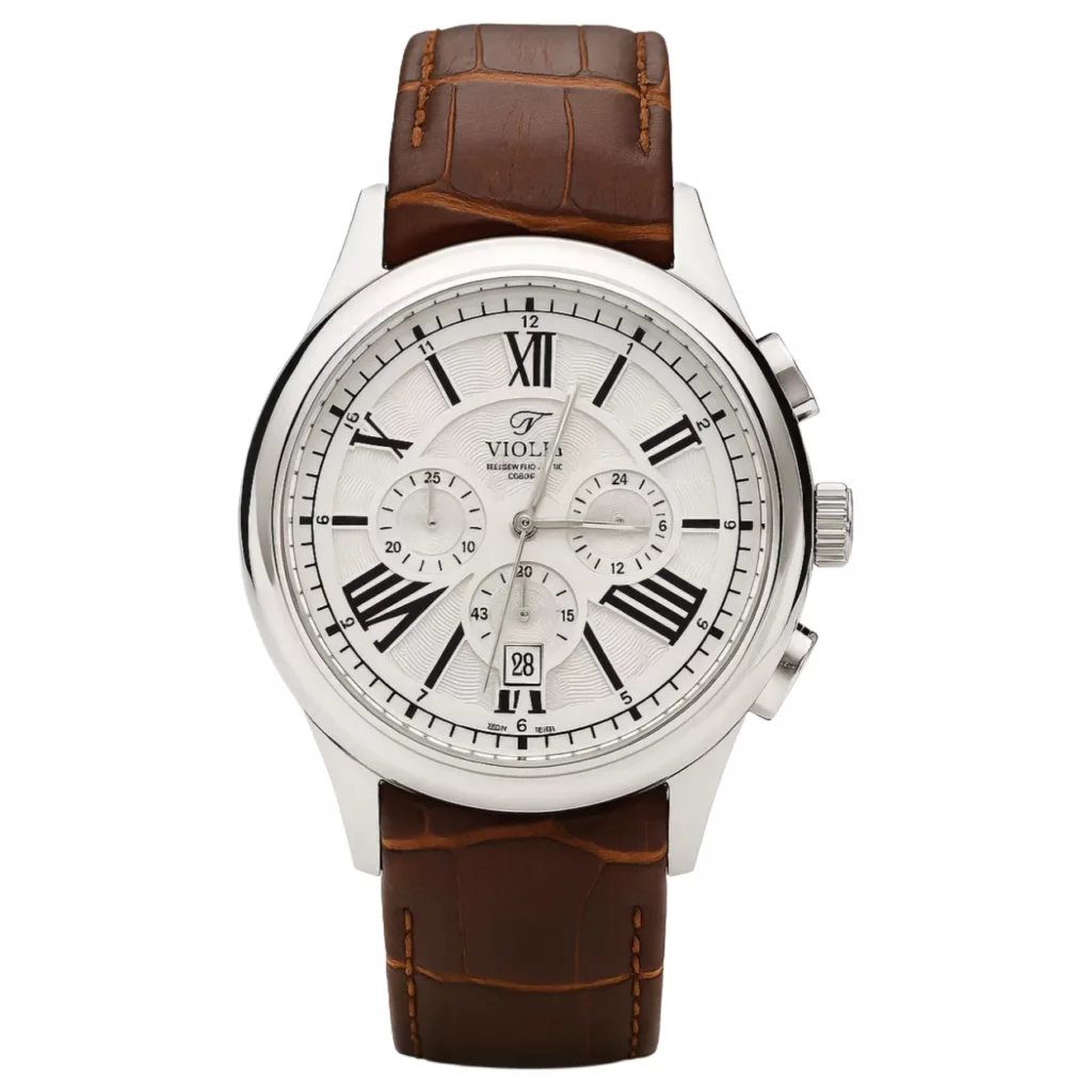 ساعت مچی عقربه‌ای کوارتز مردانه ویولت مدل Vr.629659