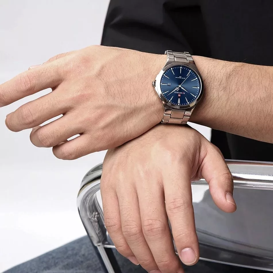 ساعت مچی عقربه‌ای مردانه نیوی فورس مدل NF9214SBE