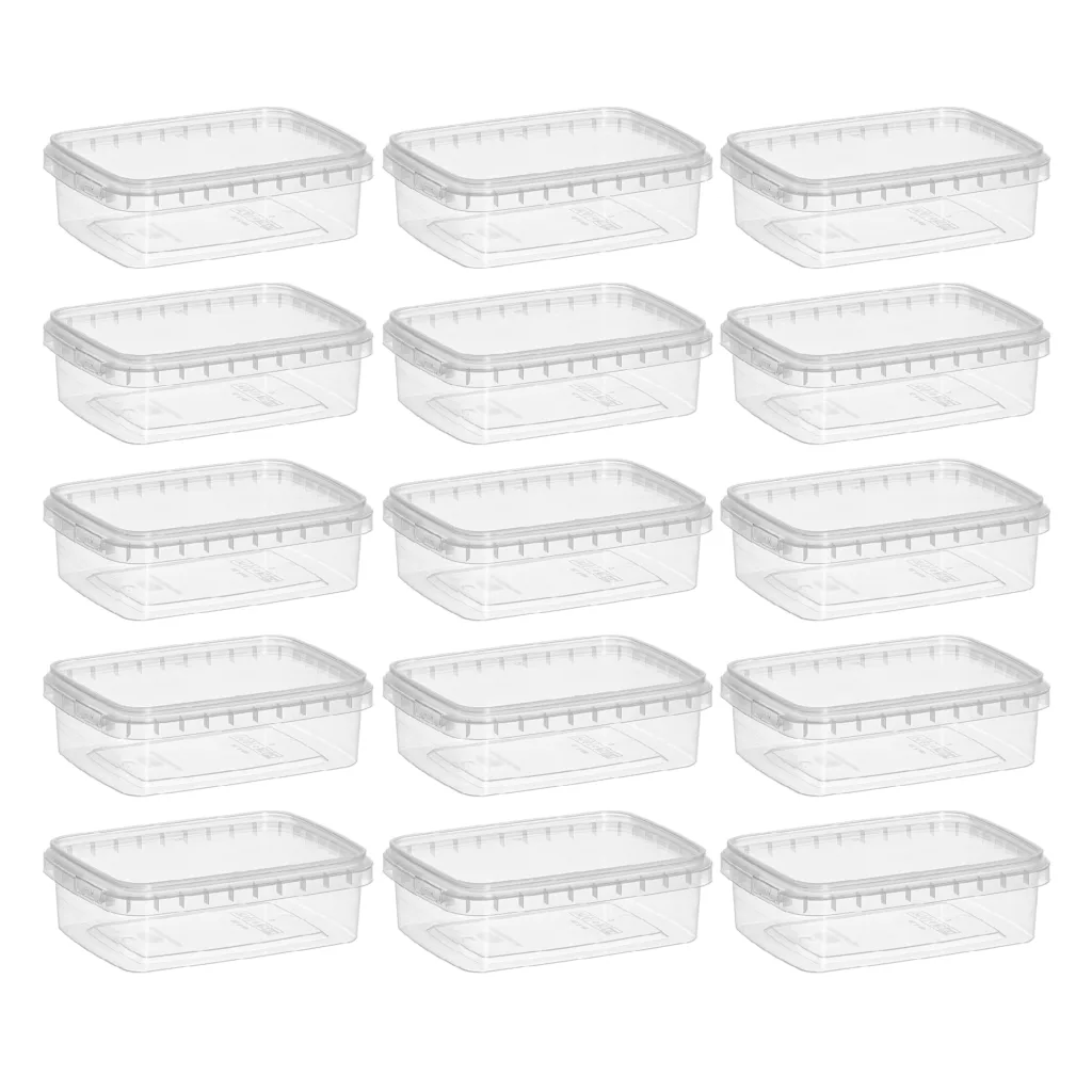 ظرف نگهدارنده مدل microwave کد 400 بسته 15 عددی