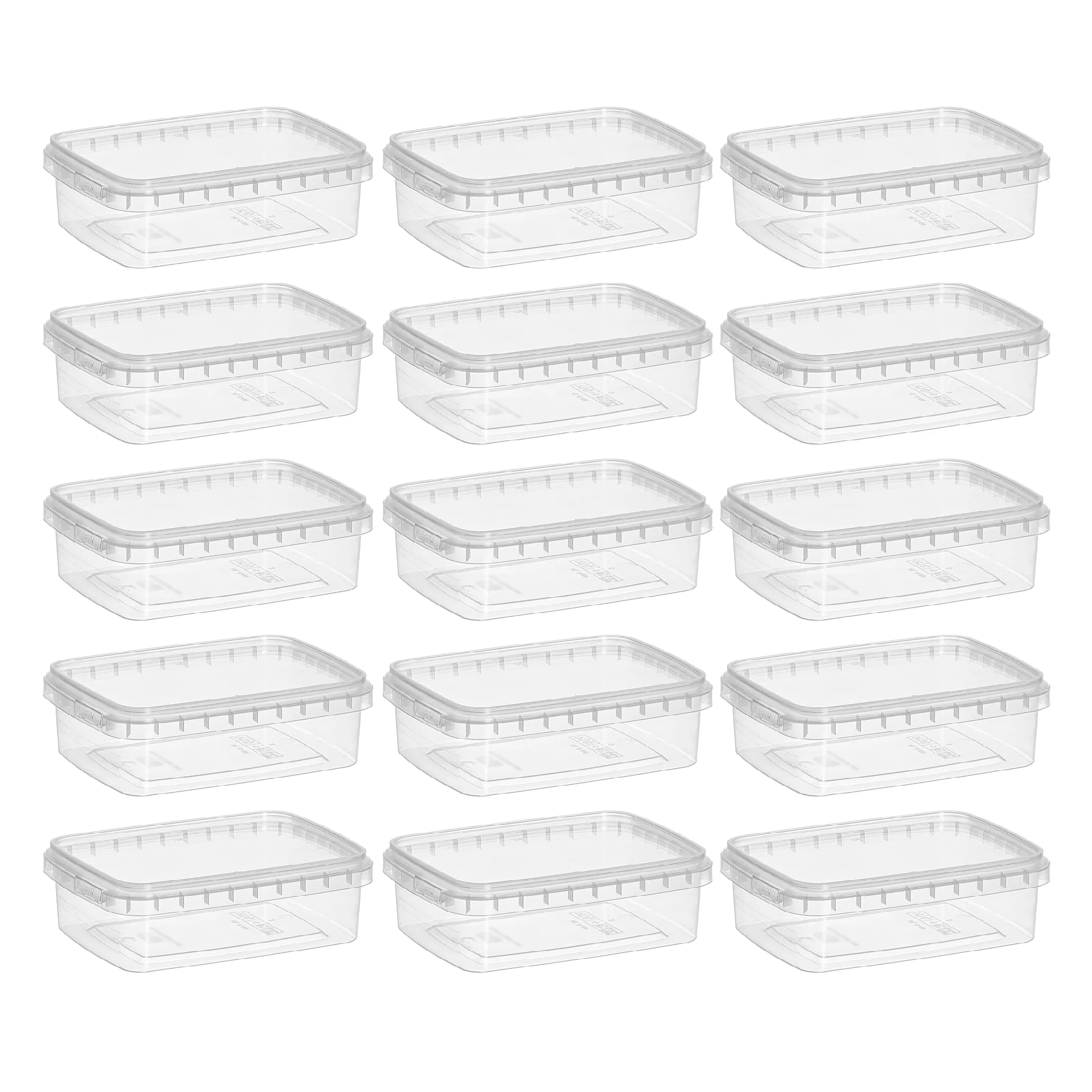 ظرف نگهدارنده مدل microwave کد 400 بسته 15 عددی