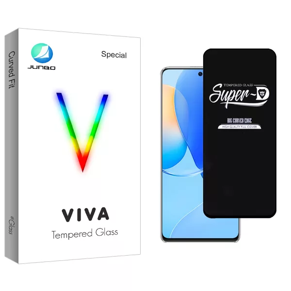 محافظ صفحه نمایش شیشه ای جانبو مدل Viva Glass Super D مناسب برای گوشی موبایل هوآوی Nova 9 SE