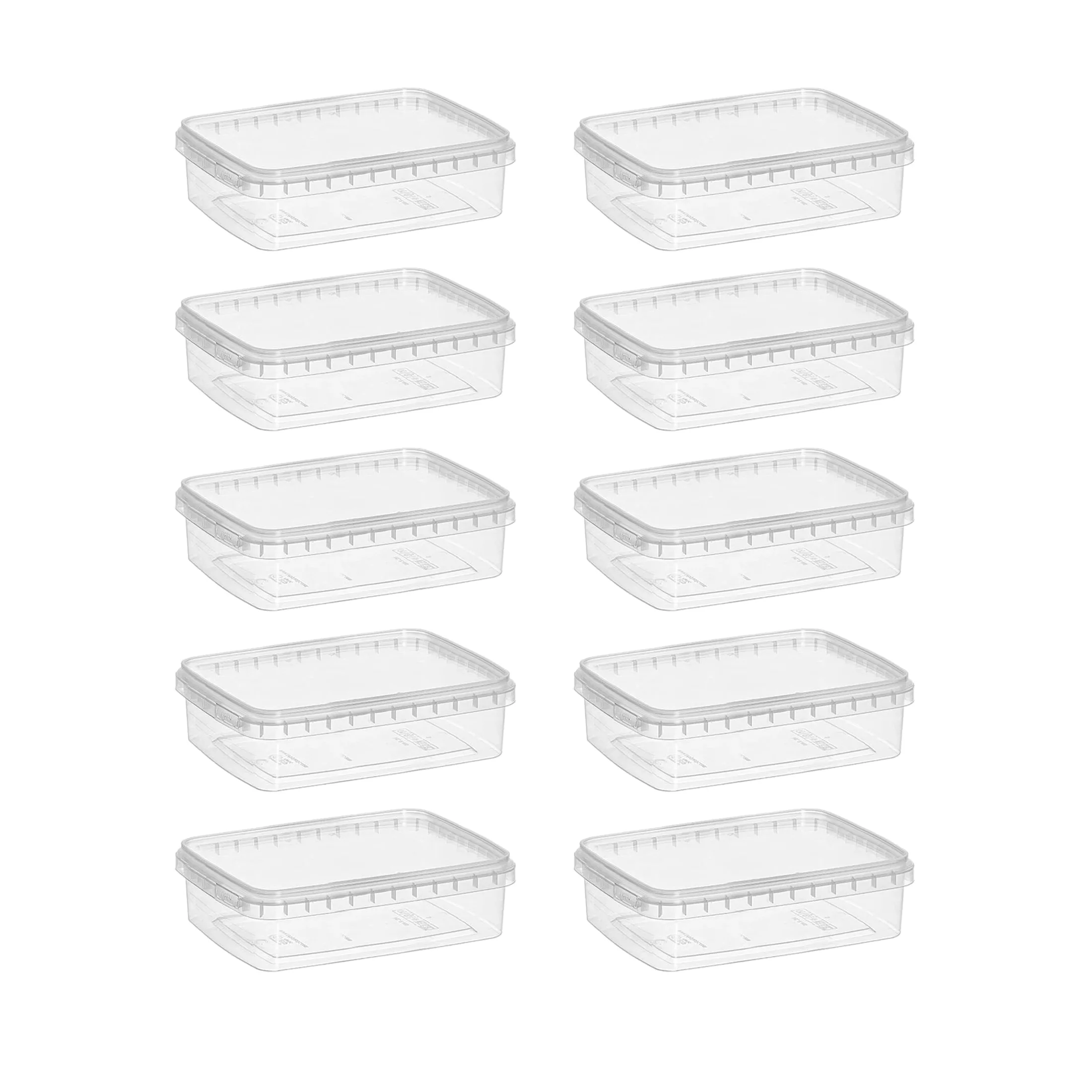 ظرف نگهدارنده مدل فریزری M0700 مجموعه 10 عددی