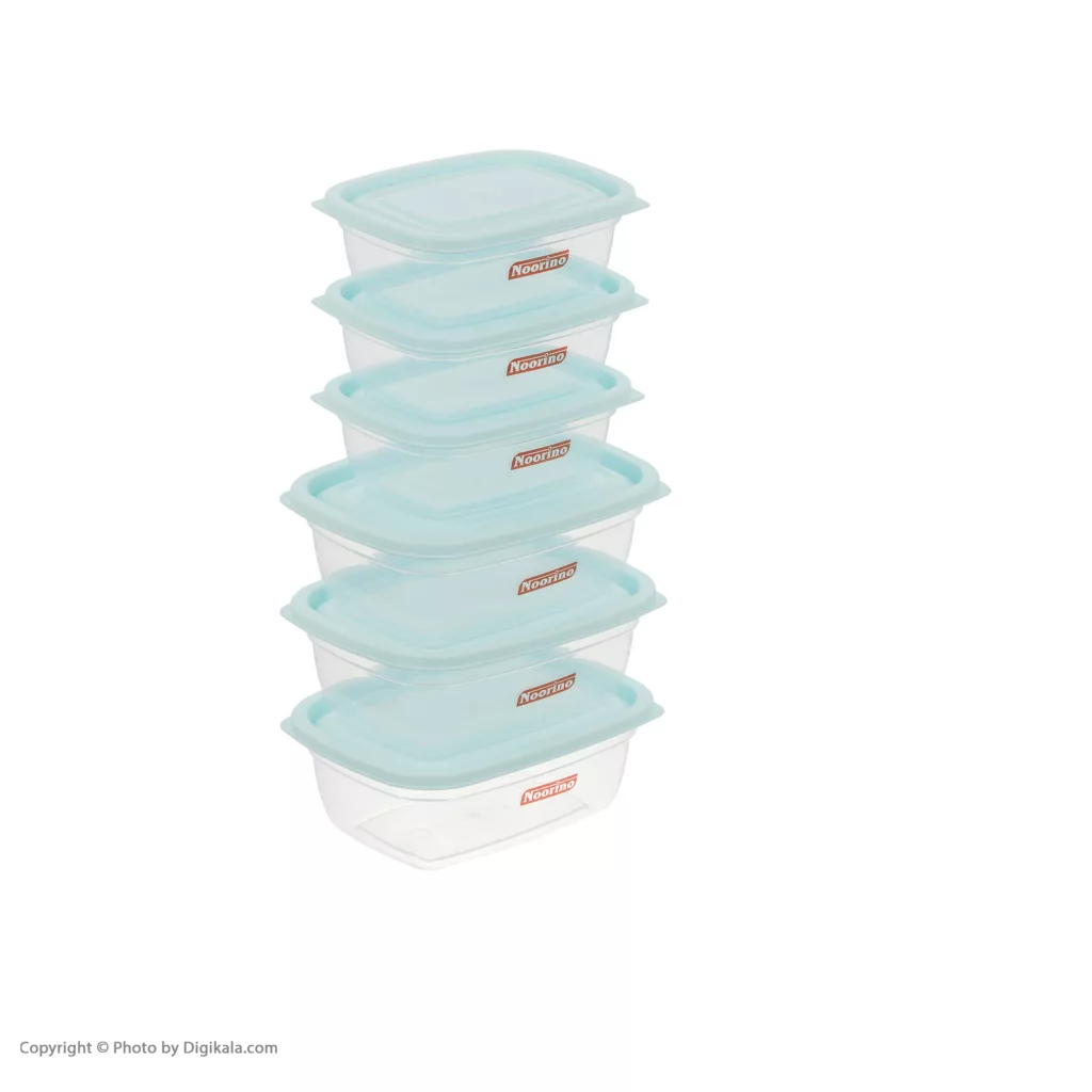 ظرف نگهدارنده نورینو مدل ساحل مجموعه شش عددی