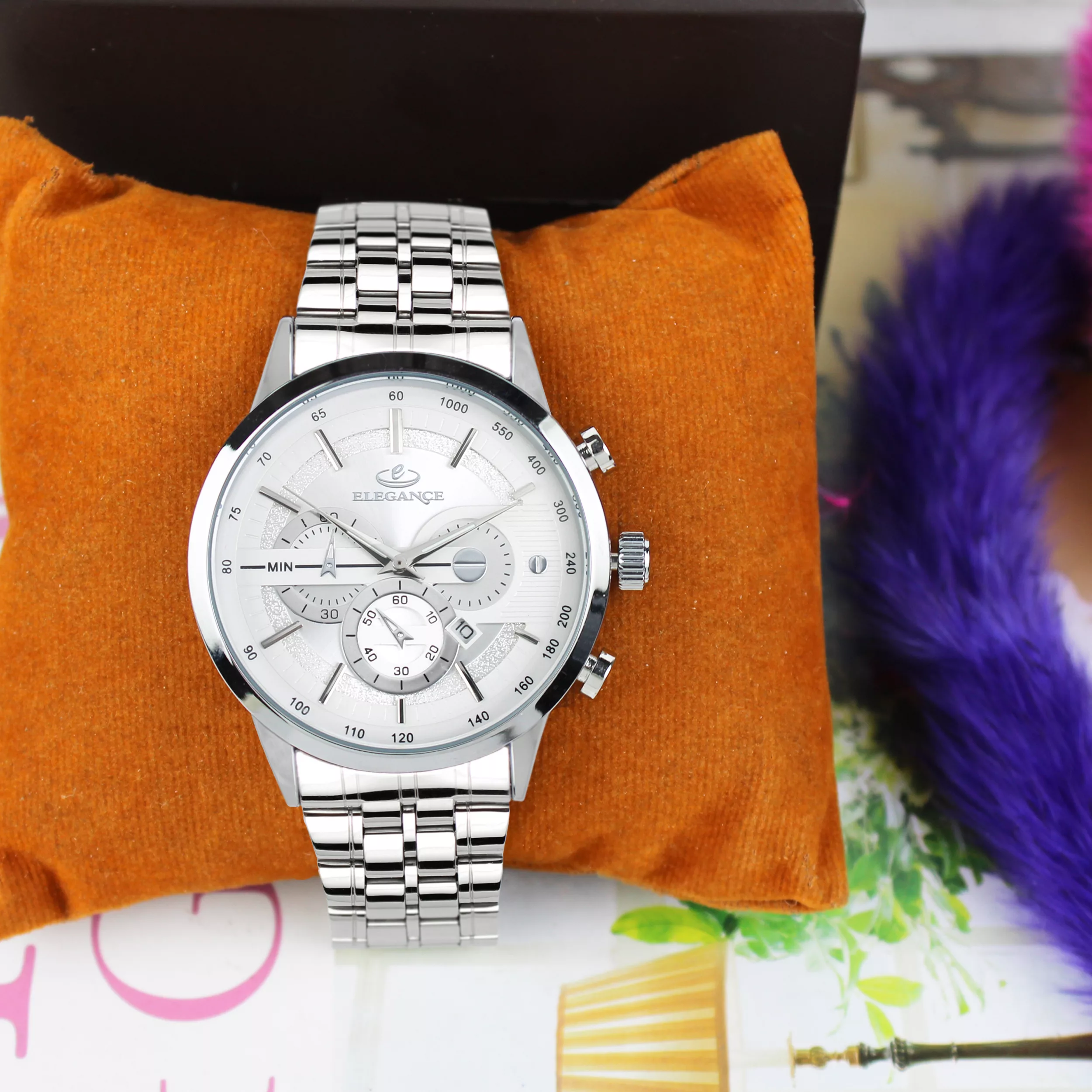 ساعت مچی عقربه‌ای کوارتز مردانه الگانس مدل EMSSJ3563