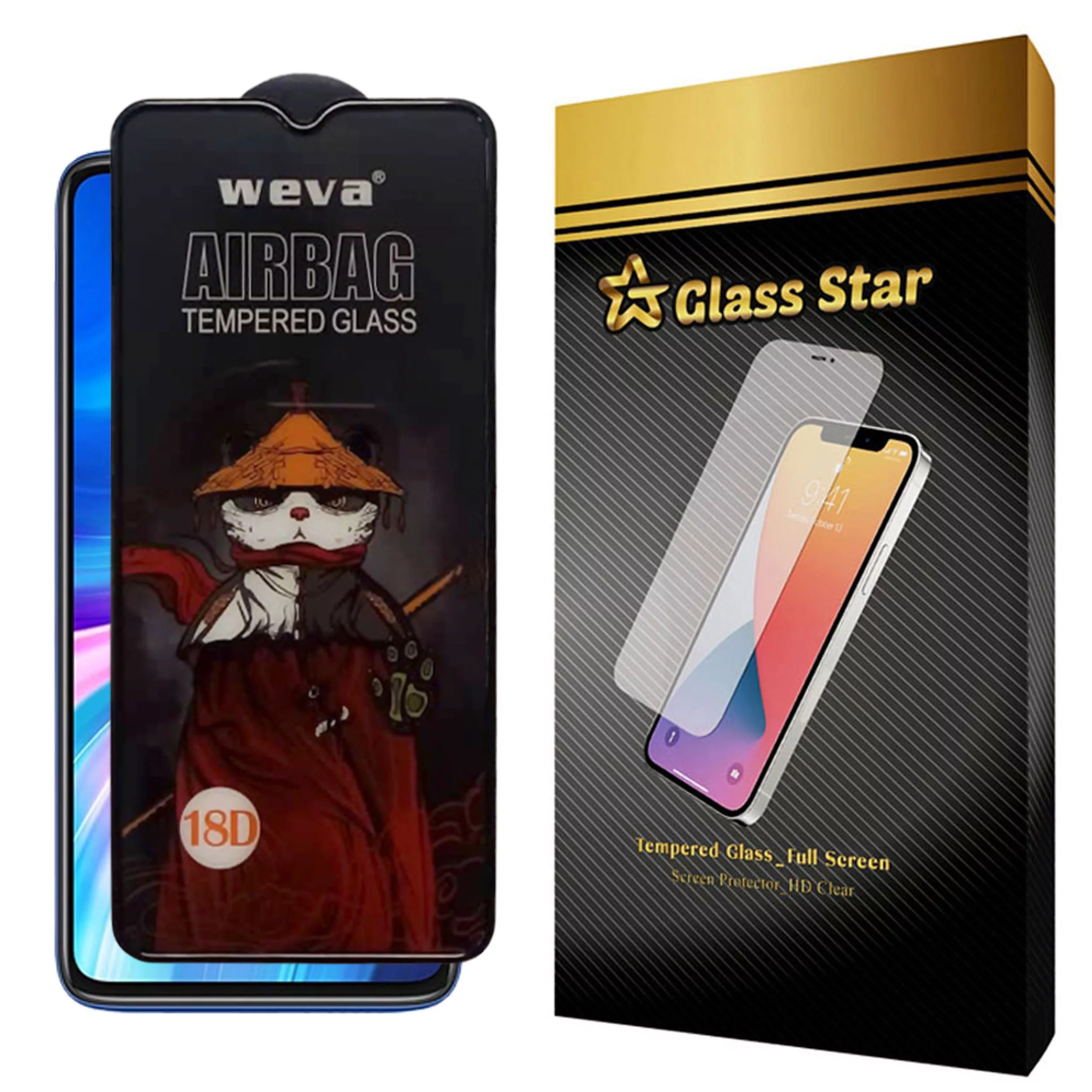 محافظ صفحه نمایش گلس استار مدل AIRBAG مناسب برای گوشی موبایل شیائومی Redmi Note 8 Pro