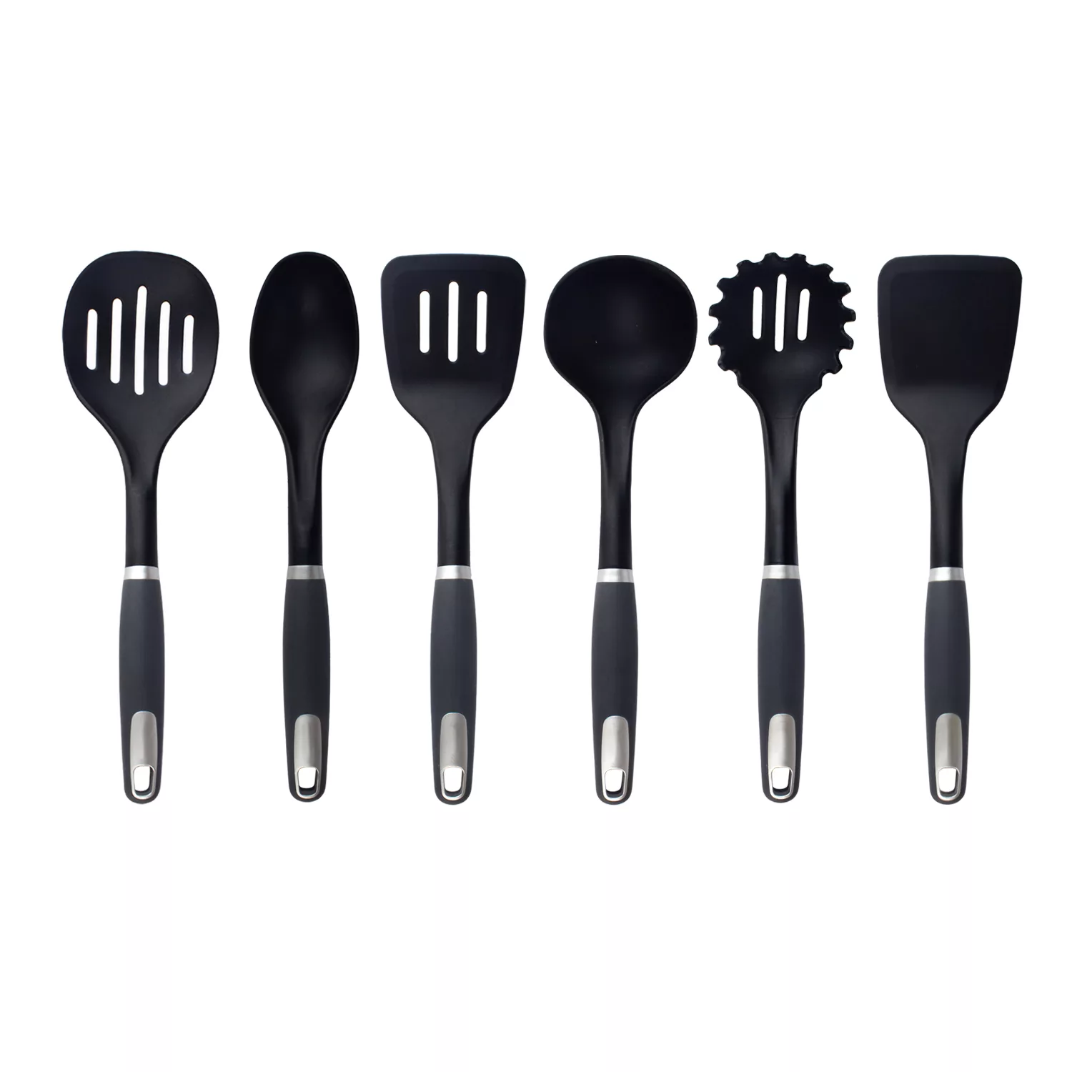 سرویس کفگیر و ملاقه 7 پارچه مدل سوزنی کد un-1160