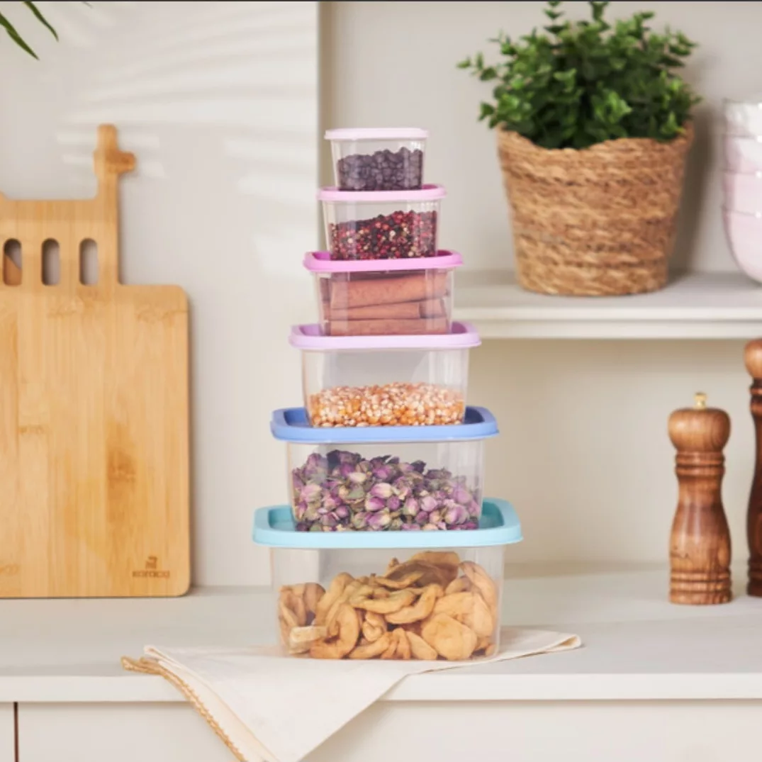 ظروف نگهدارنده کاراجا مدل Dora بسته 6 عددی