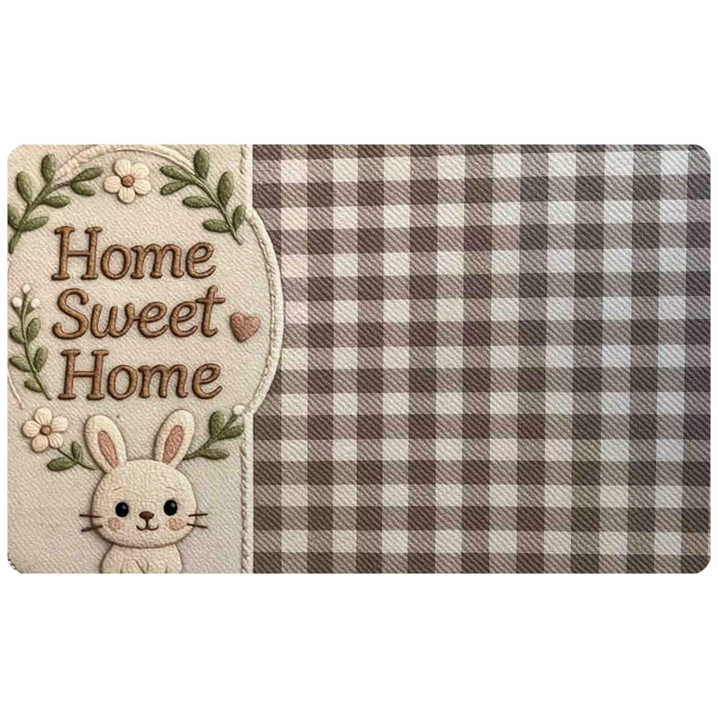 پادری مدل اسفنجی طرح ترک کد RS.184 سایز 70x50 سانتی‌متر مناسب برای فضای داخلی