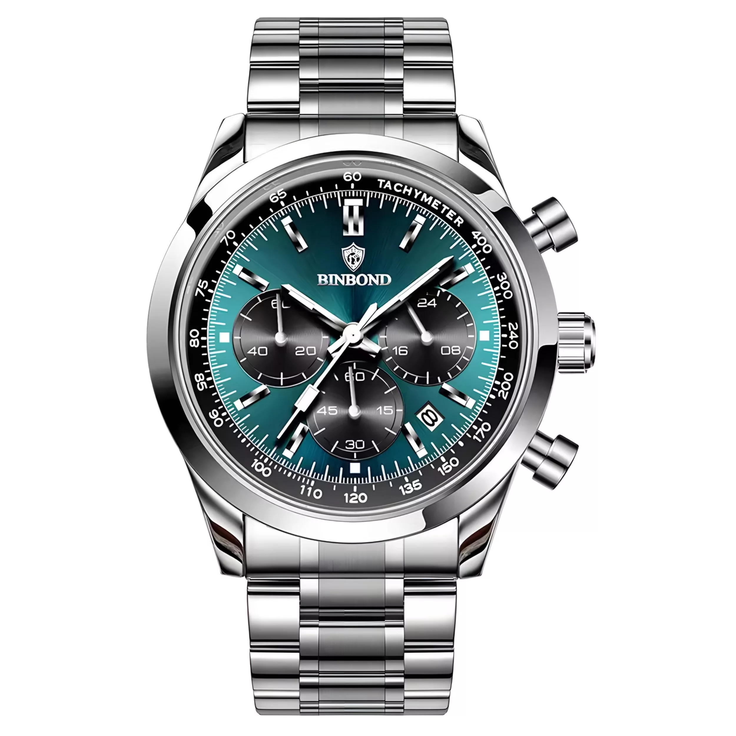 ساعت مچی عقربهای کوارتز مردانه بین باند مدل اسپرت سه موتور فعال کرنوگراف بند استیل کد ۴ ساعت مچی عقربهای کوارتز مردانه بین باند مدل اسپرت سه موتور فعال کرنوگراف بند استیل کد ۴