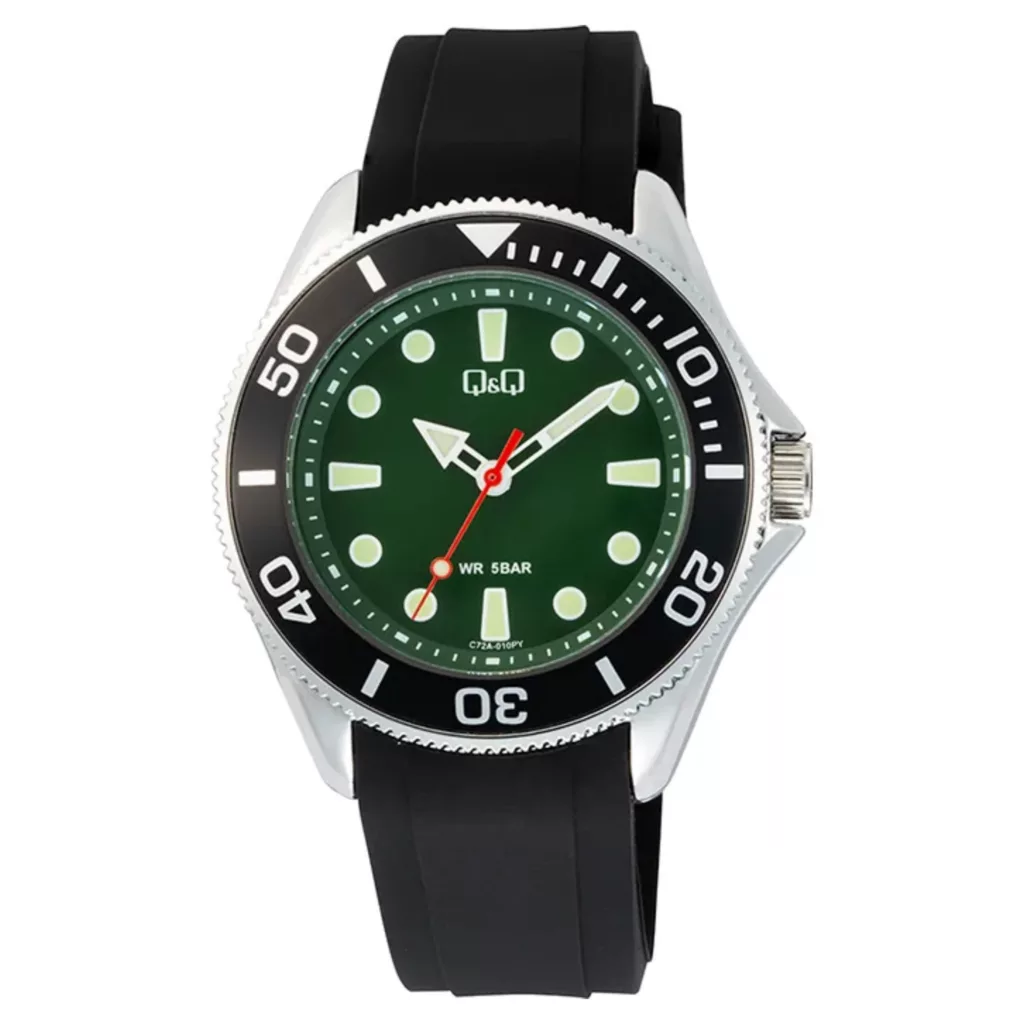 ساعت مچی عقربه‌ای کوارتز مردانه کیو اند کیو مدل c72a-010p