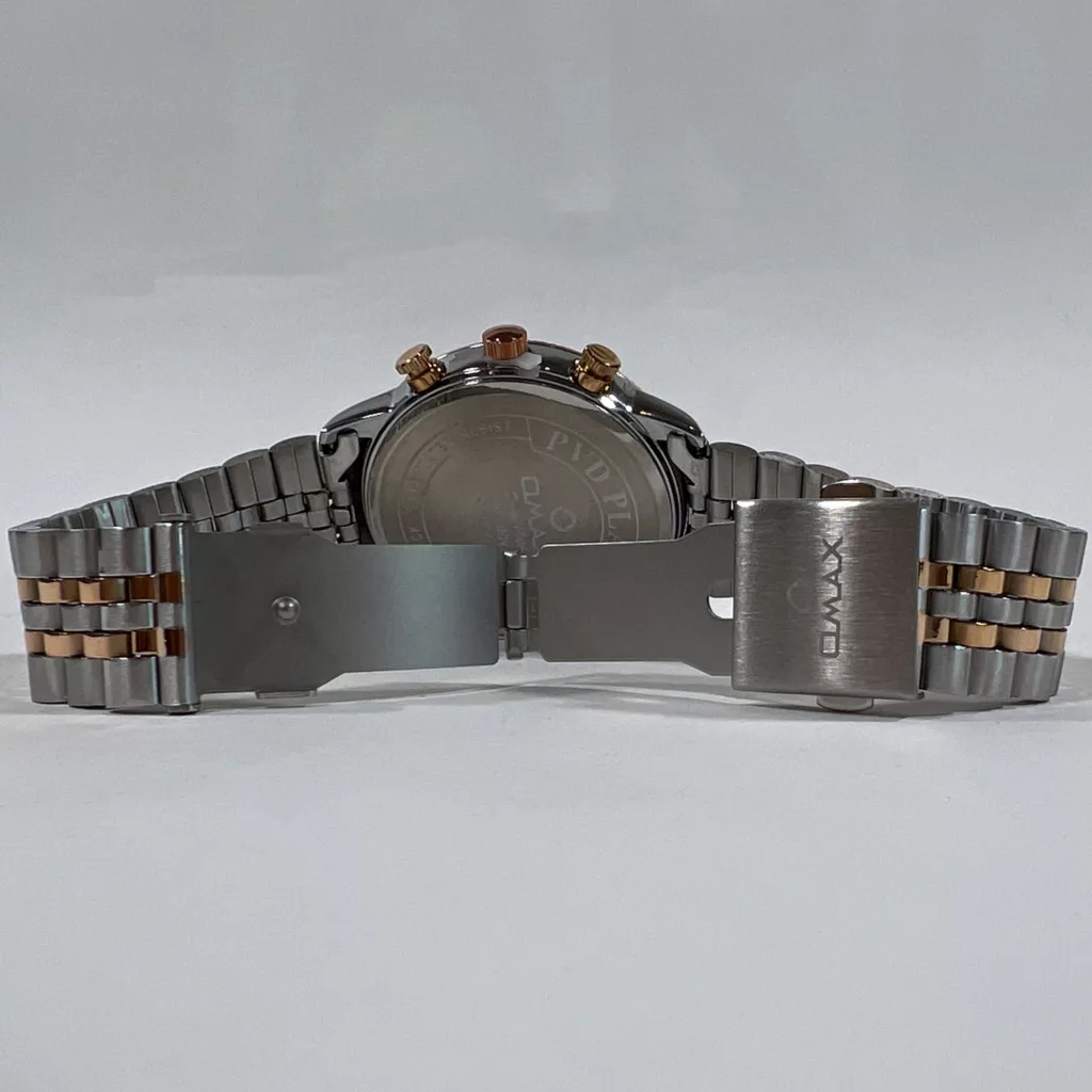 ساعت مچی عقربه‌ای مردانه کوارتز کرنوگراف اوماکس مدل OOFM001N004