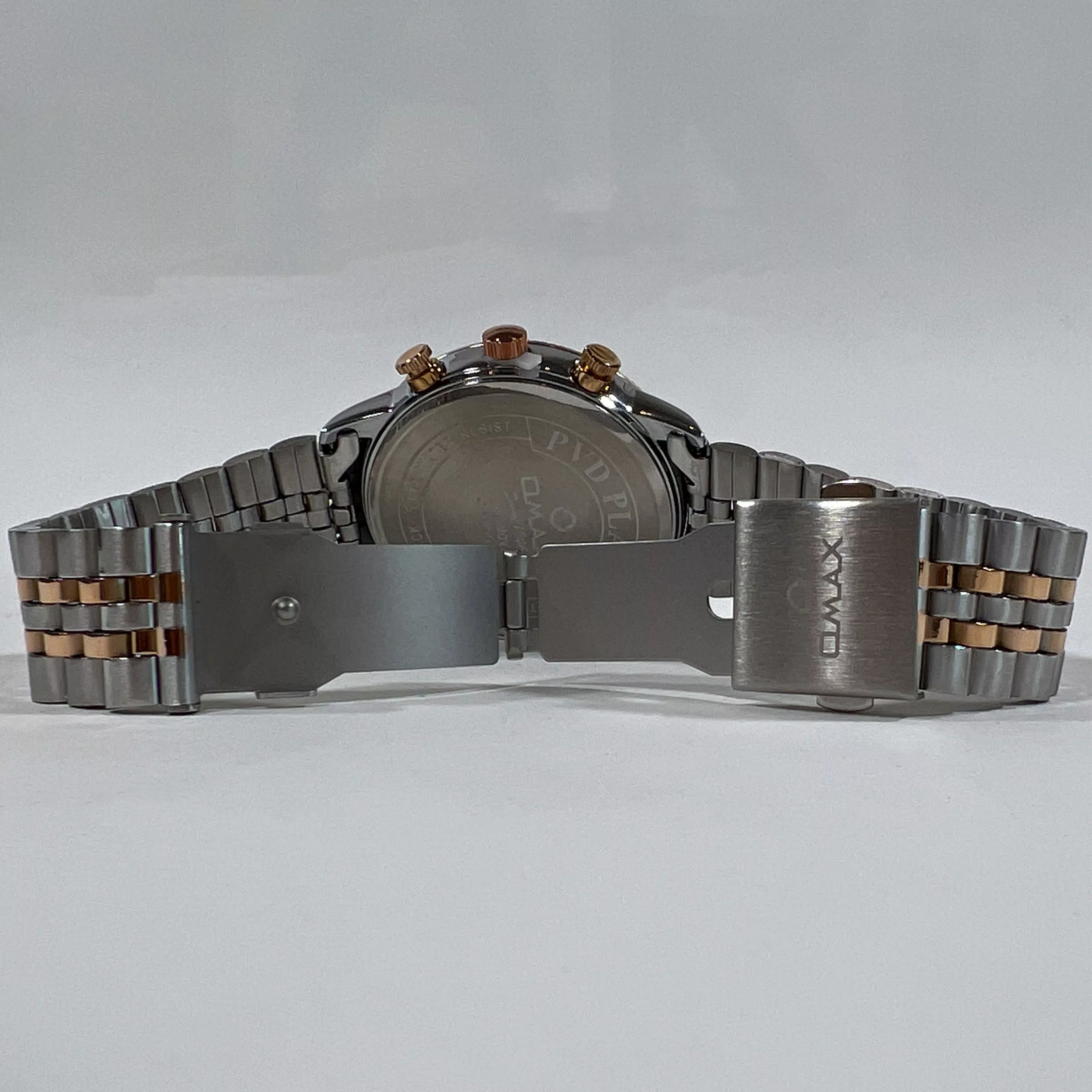 ساعت مچی عقربه‌ای مردانه کوارتز کرنوگراف اوماکس مدل OOFM001N004