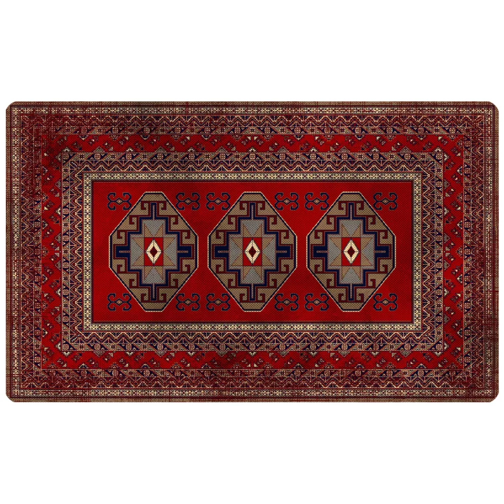 پادری طرح بندی پیچک فرش m4/204 سایز 46×76 سانتی متر