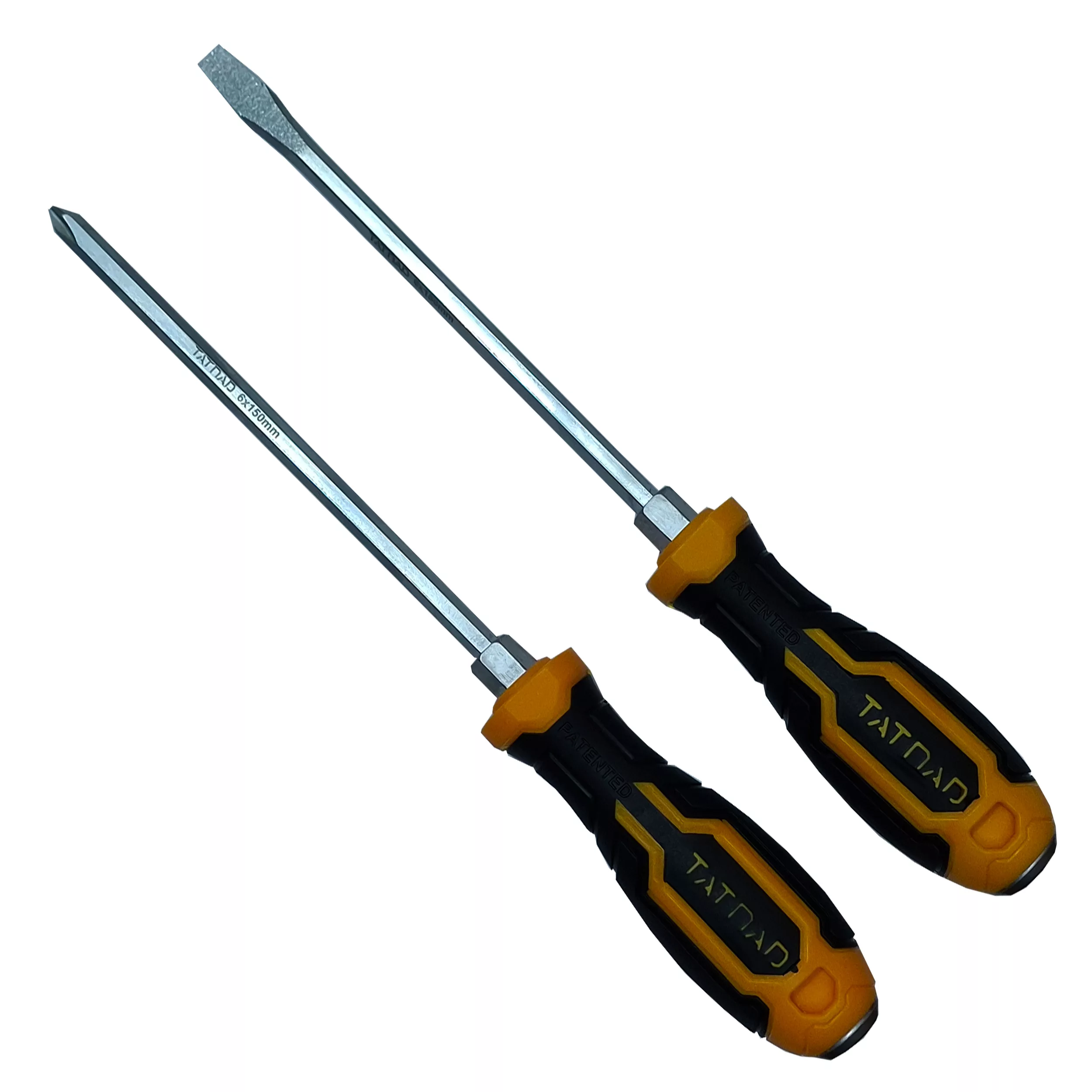 پیچ گوشتی ضربه خور دوسو و چهارسو تاتناد مدل TTR-2 مجموعه 2 عددی