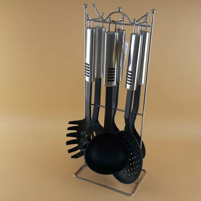 سرویس کفگیر و ملاقه 7 پارچه اف تی ویژن مدل دیاموند