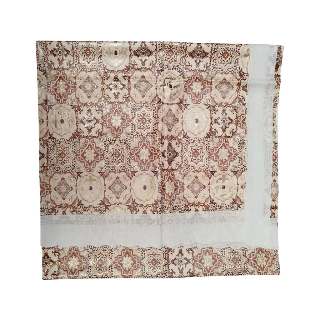 سفره 6 نفره مدل گل کد 1228