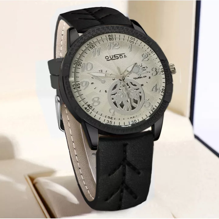 ساعت مچی عقربه‌ای مردانه کوارتز اوسدا مدل تک موتور کد 61