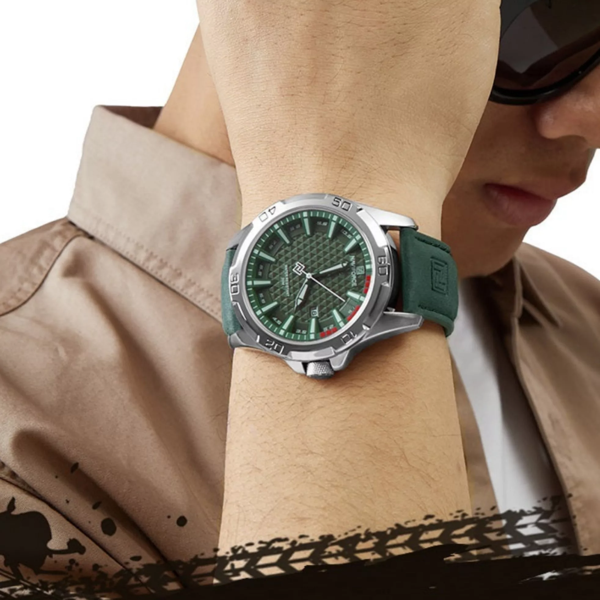 ساعت مچی عقربه‌ای مردانه نیوی فورس مدل 88n80f23