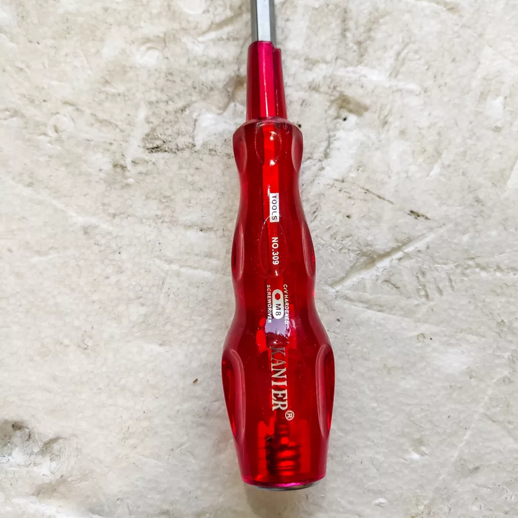 پیچ گوشتی ضربه خور کانیر مدل MFV - 5×300 بسته 2 عددی