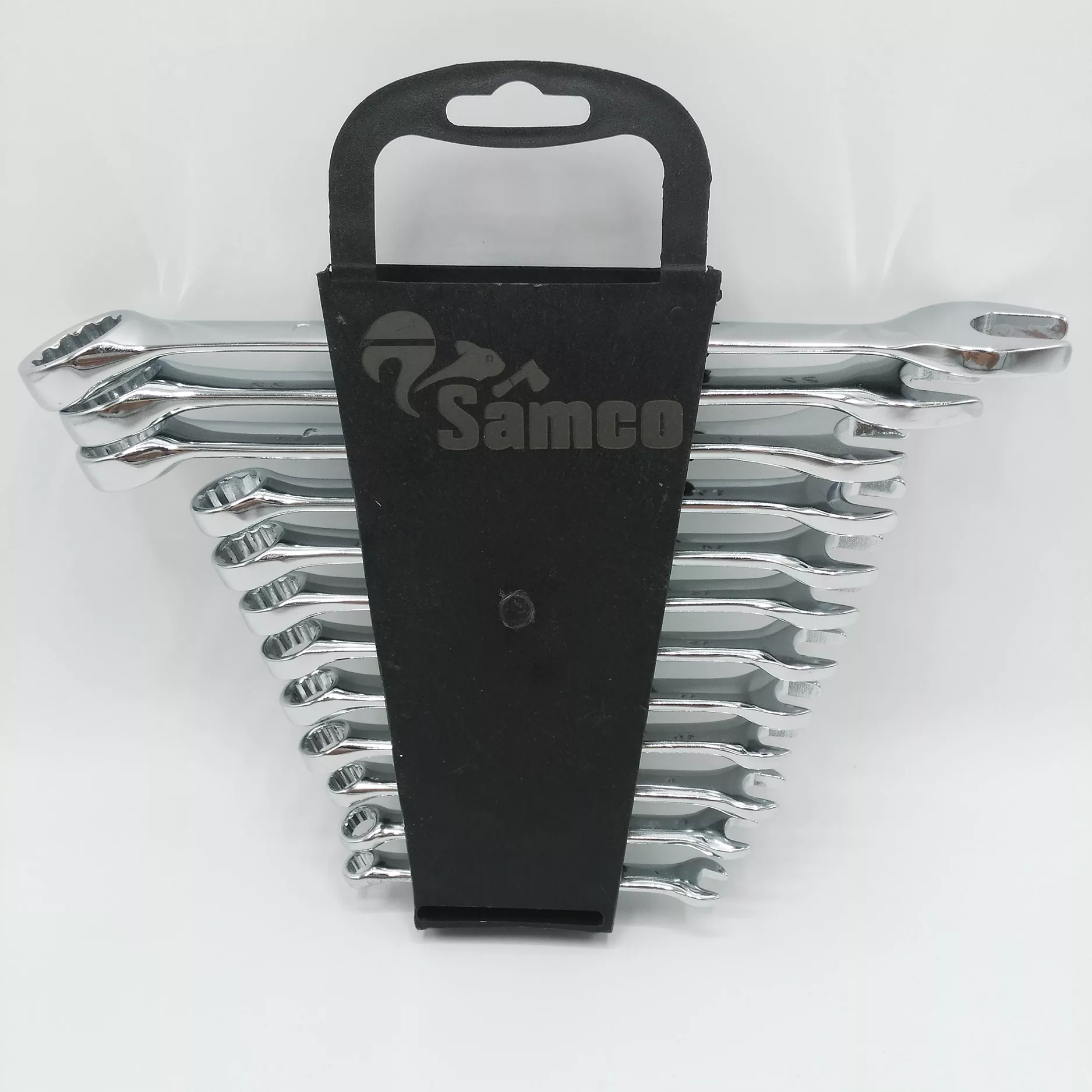 مجموعه 12 عددی آچار یک سر تخت و یک سر رینگی سامکو مدل YP012