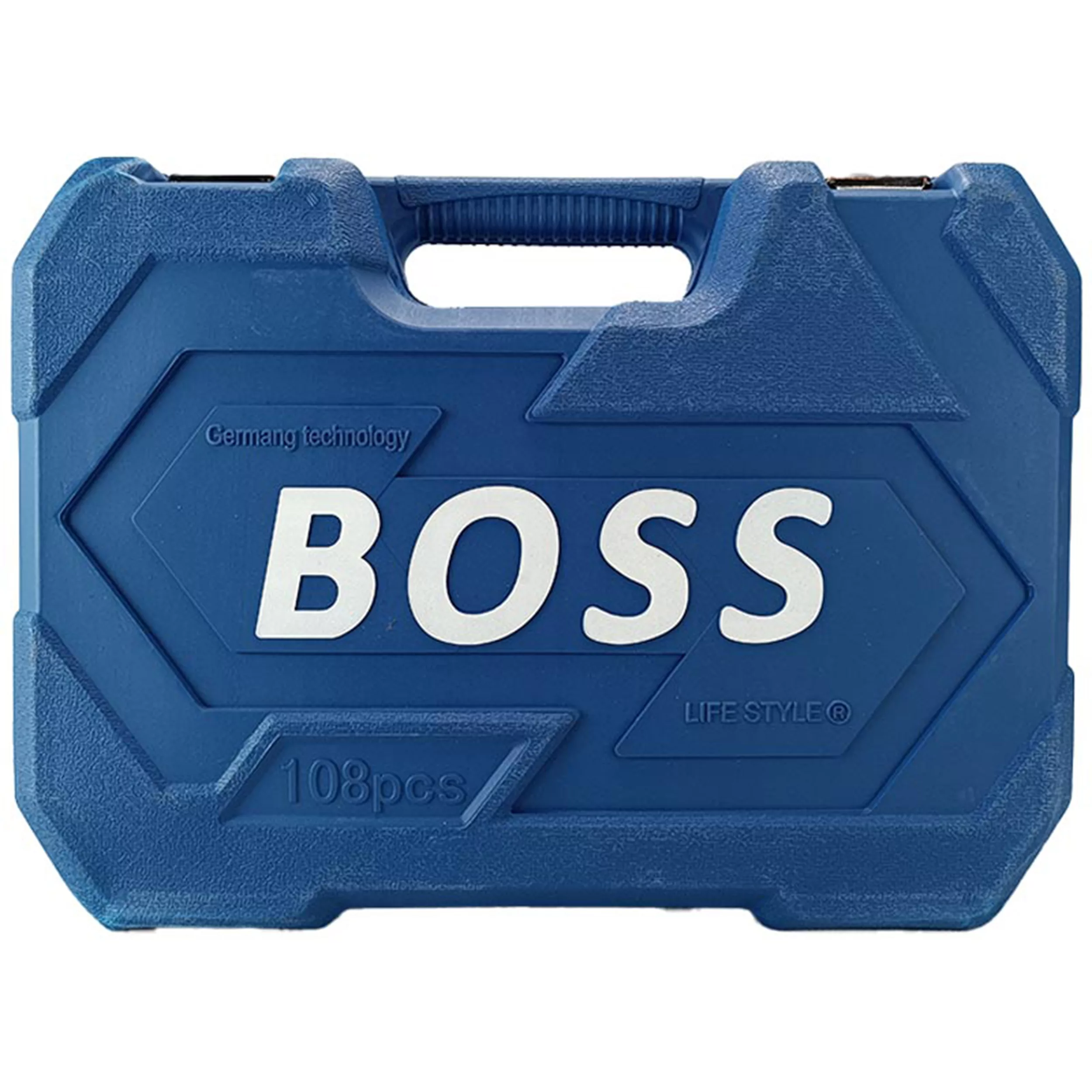 آچار بکس صنعتی باس مدل BS-108PCS مجموعه 108 عددی