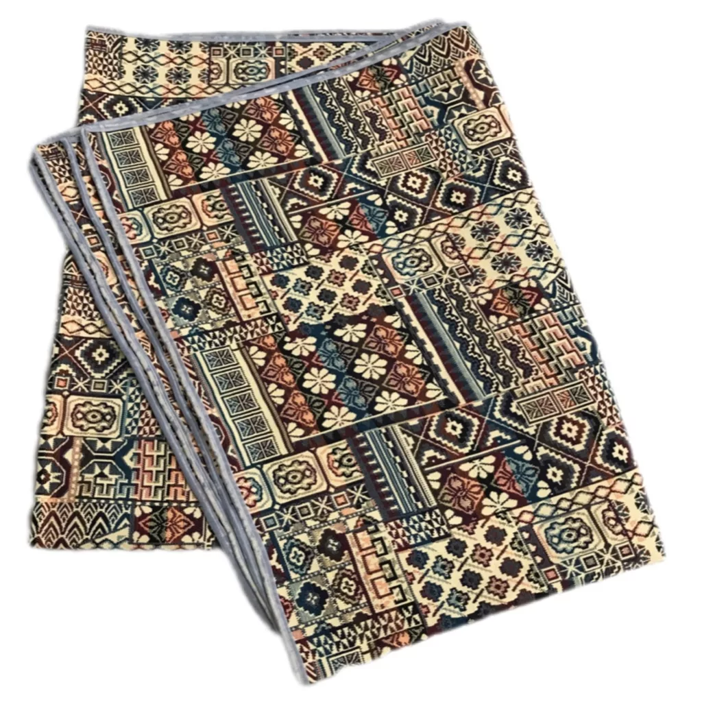 زیر سفره 10 نفره مدل ترکمن طرح 2 رو کد 02