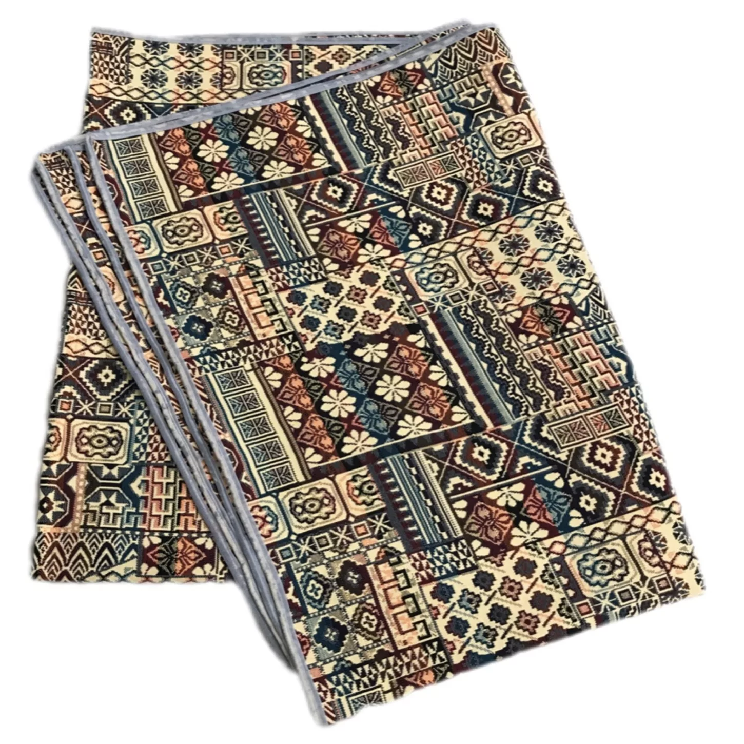 زیر سفره 10 نفره مدل ترکمن طرح 2 رو کد 02