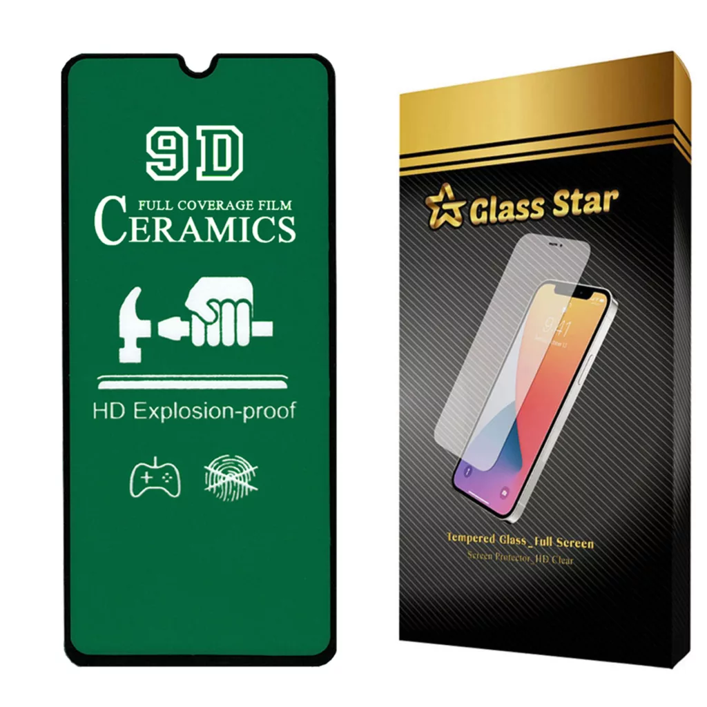 محافظ صفحه نمایش سرامیکی گلس استار مدل CMC9D مناسب برای گوشی موبایل سامسونگ Galaxy A14
