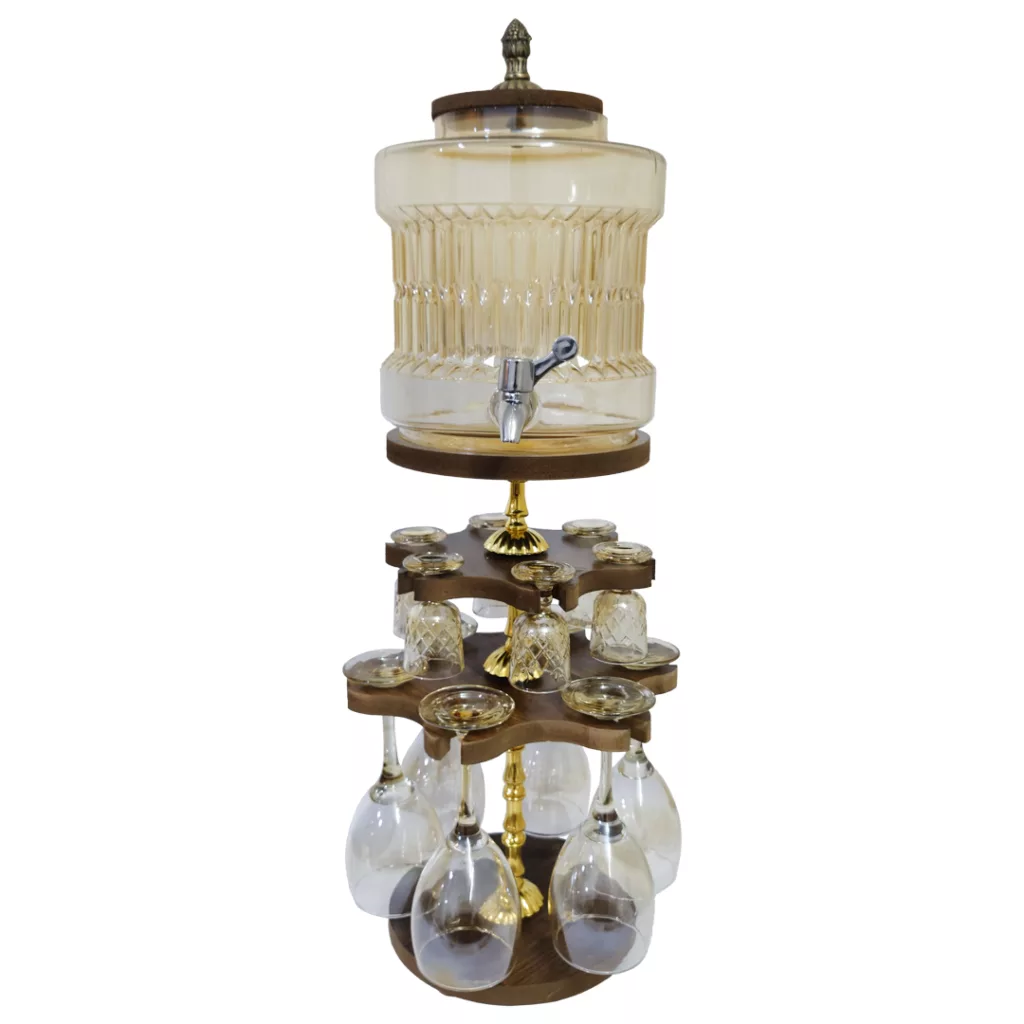 کلمن مدل میزبان کد 1026 ظرفیت 4 لیتر به همراه لیوان