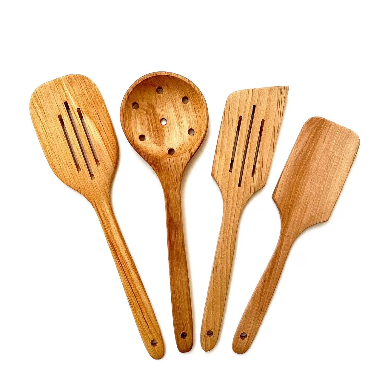 سرویس کفگیر ۴ پارچه مدل دنیای چوبی