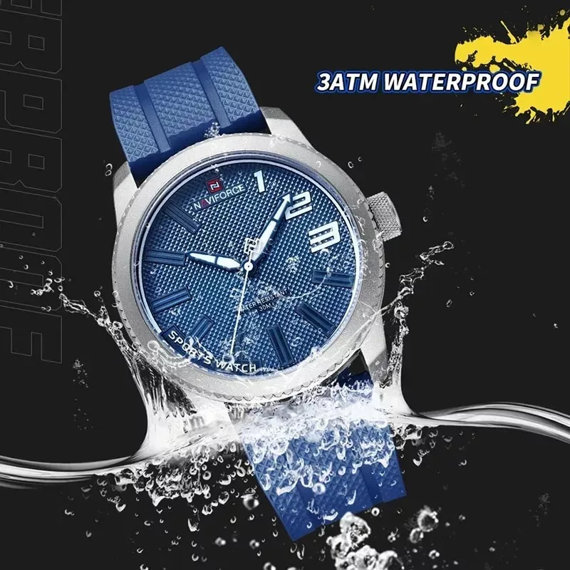 ساعت مچی عقربه‌ای مردانه نیوی فورس مدل NF9202SWBE