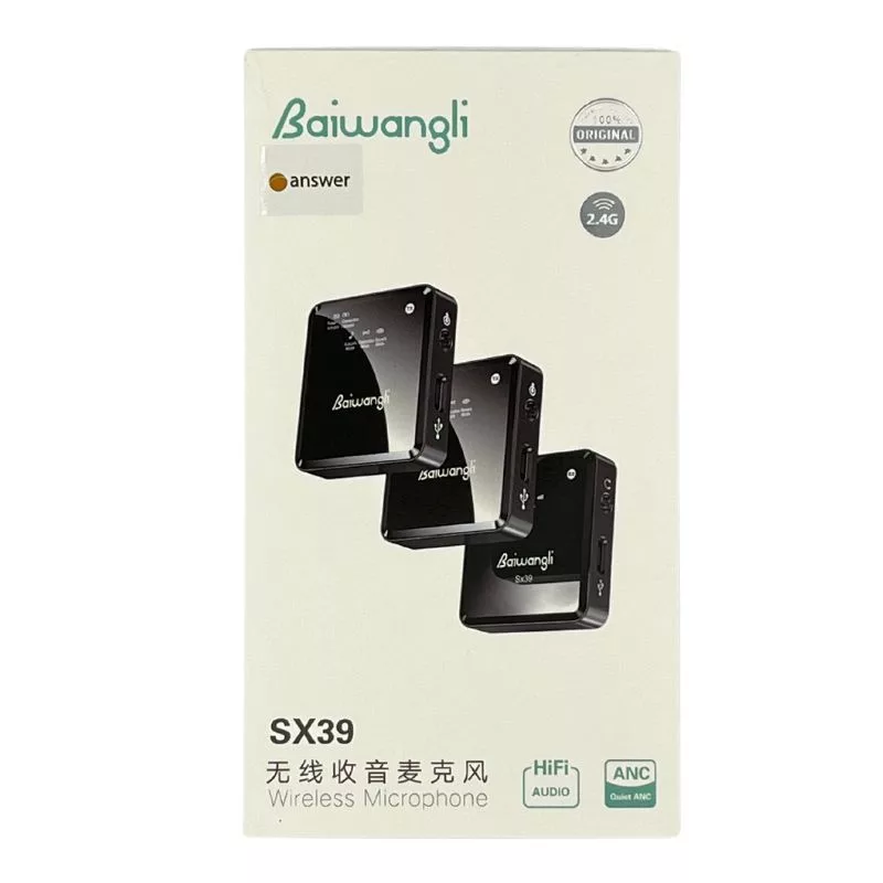 ست میکروفن یقه ای مدل SX39 dual lightning