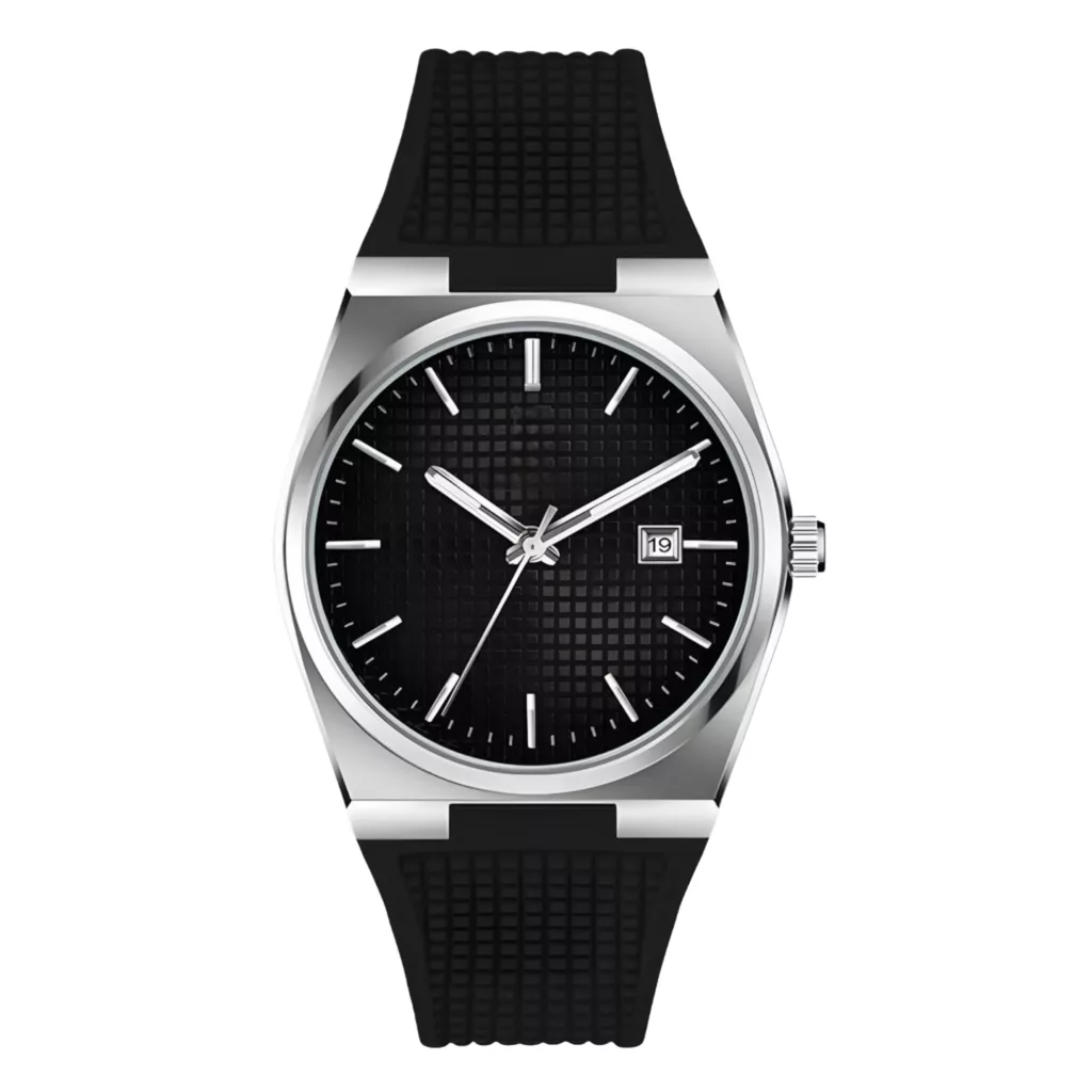 ساعت مچی عقربه‌ای کوارتز مردانه مدل کلاسیک دیت جاست بند پیو کد 1