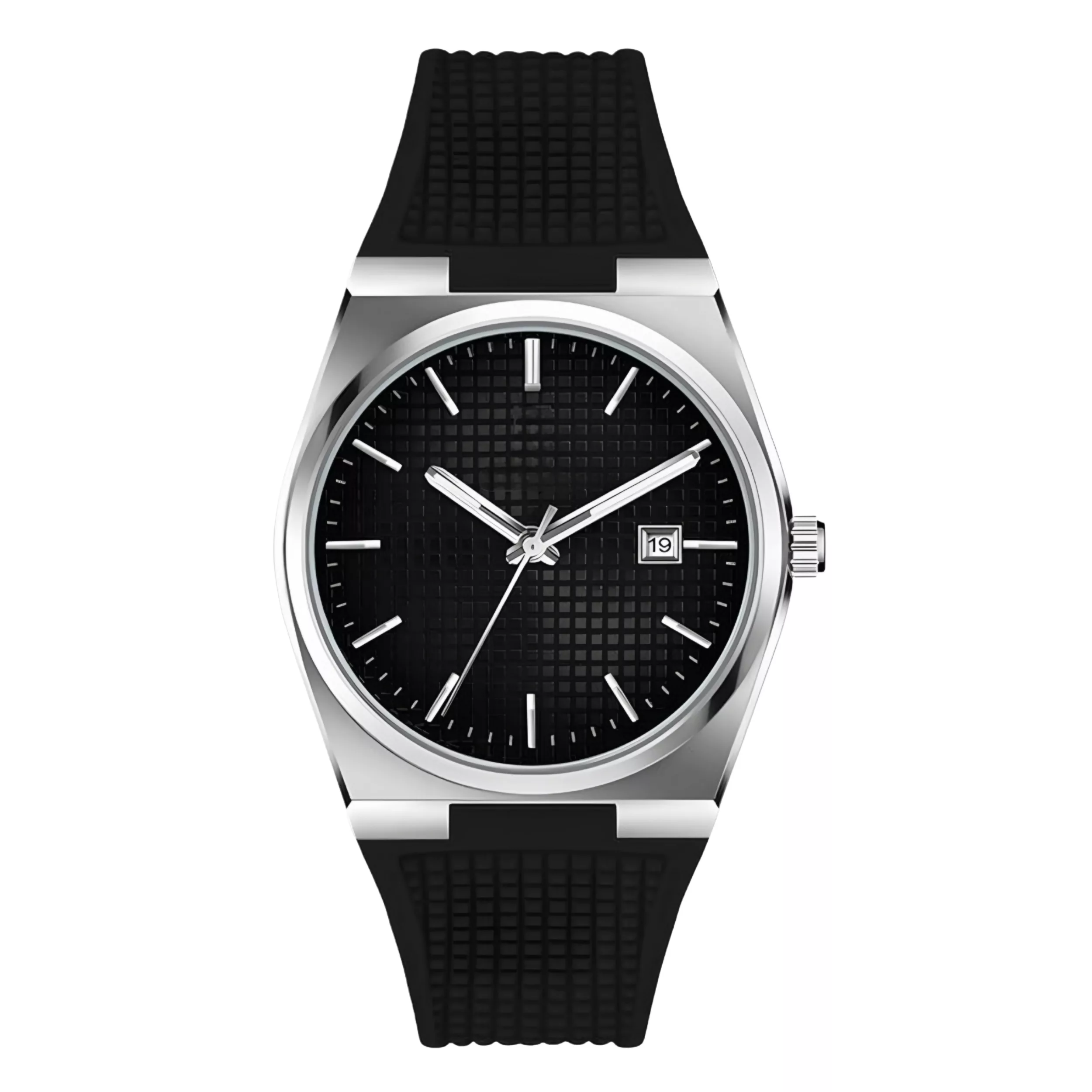 ساعت مچی عقربه‌ای کوارتز مردانه مدل کلاسیک دیت جاست بند پیو کد 1