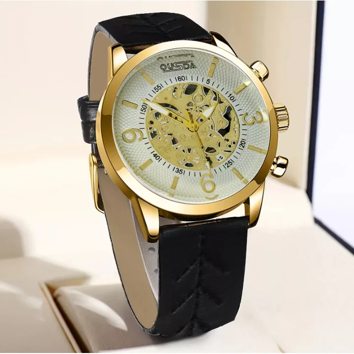 ساعت مچی عقربه‌ای مردانه کوارتز اوسدا مدل کلاسیک کد11