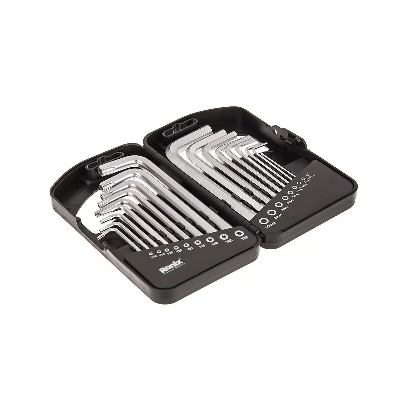 مجموعه 18 عددی آچار آلن و ستاره ای رونیکس مدل NIX-2051